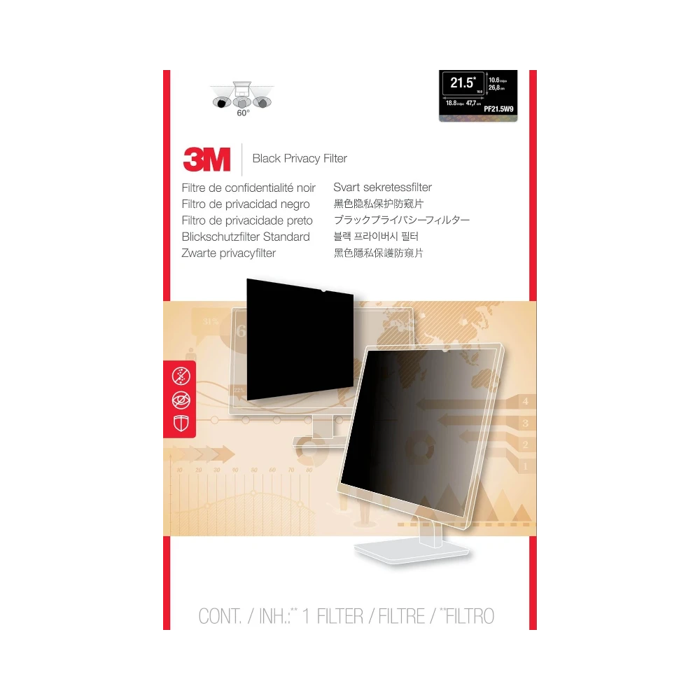 3M Privacy Filter for 21.5" Monitor — Being Shipped