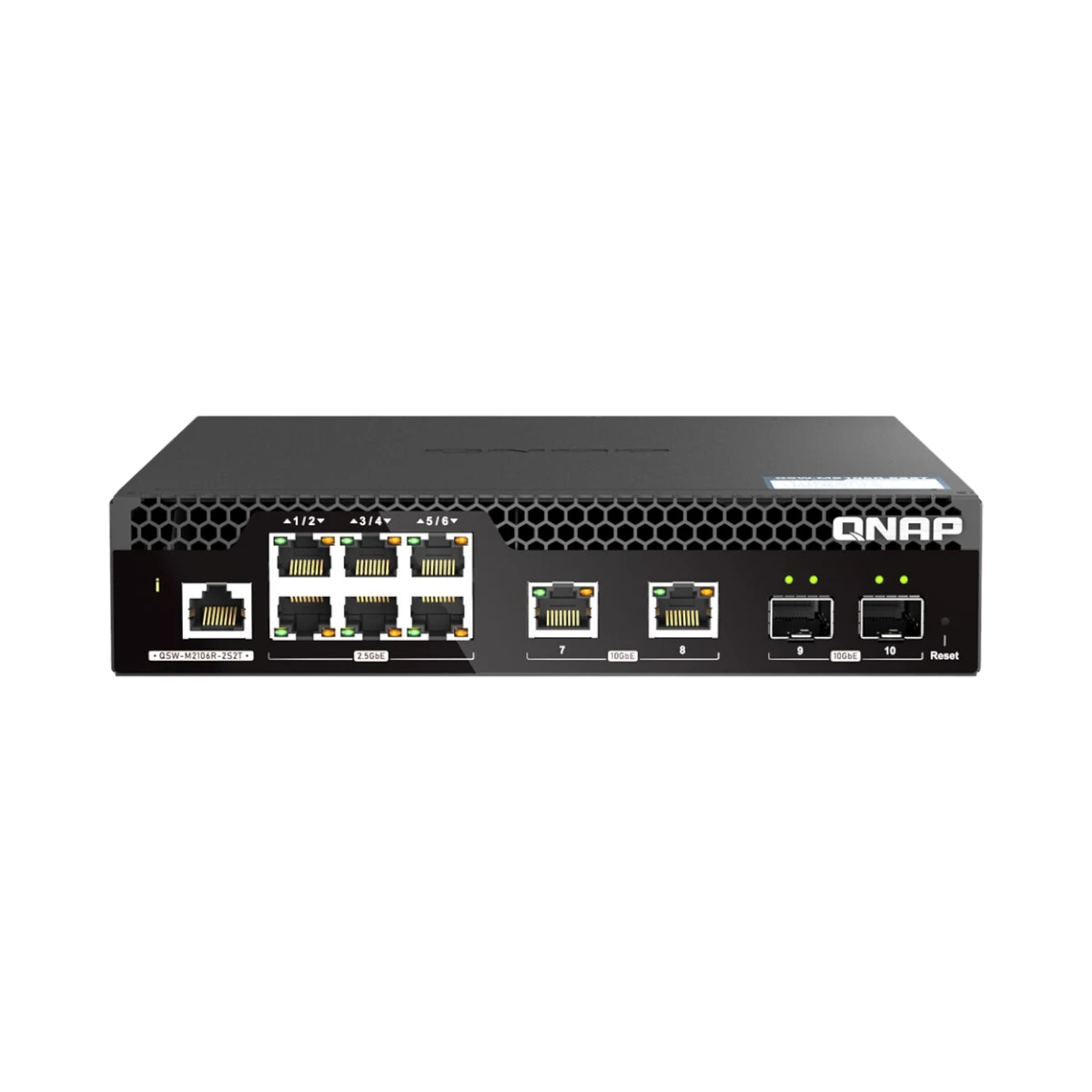 QNAP QSW-M2106R-2S2T 10-Port 2.5Gb & 10Gb Managed Network Switch — Being Shipped