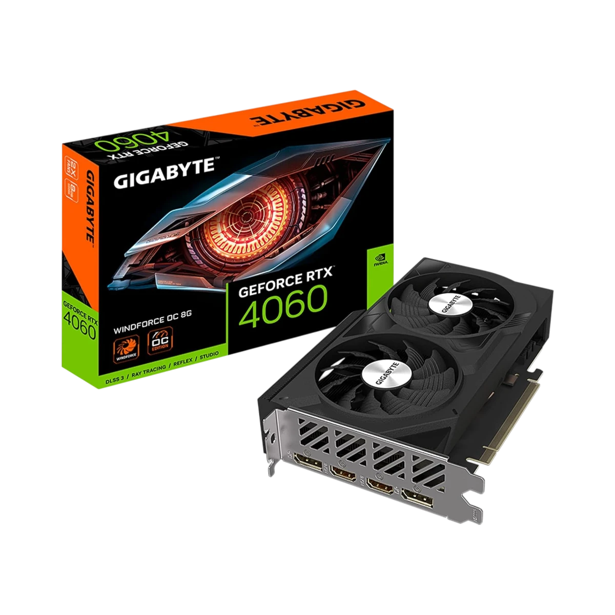 Gigabyte GeForce RTX 4060 WINDFORCE OC Graphics Card — Being Shipped