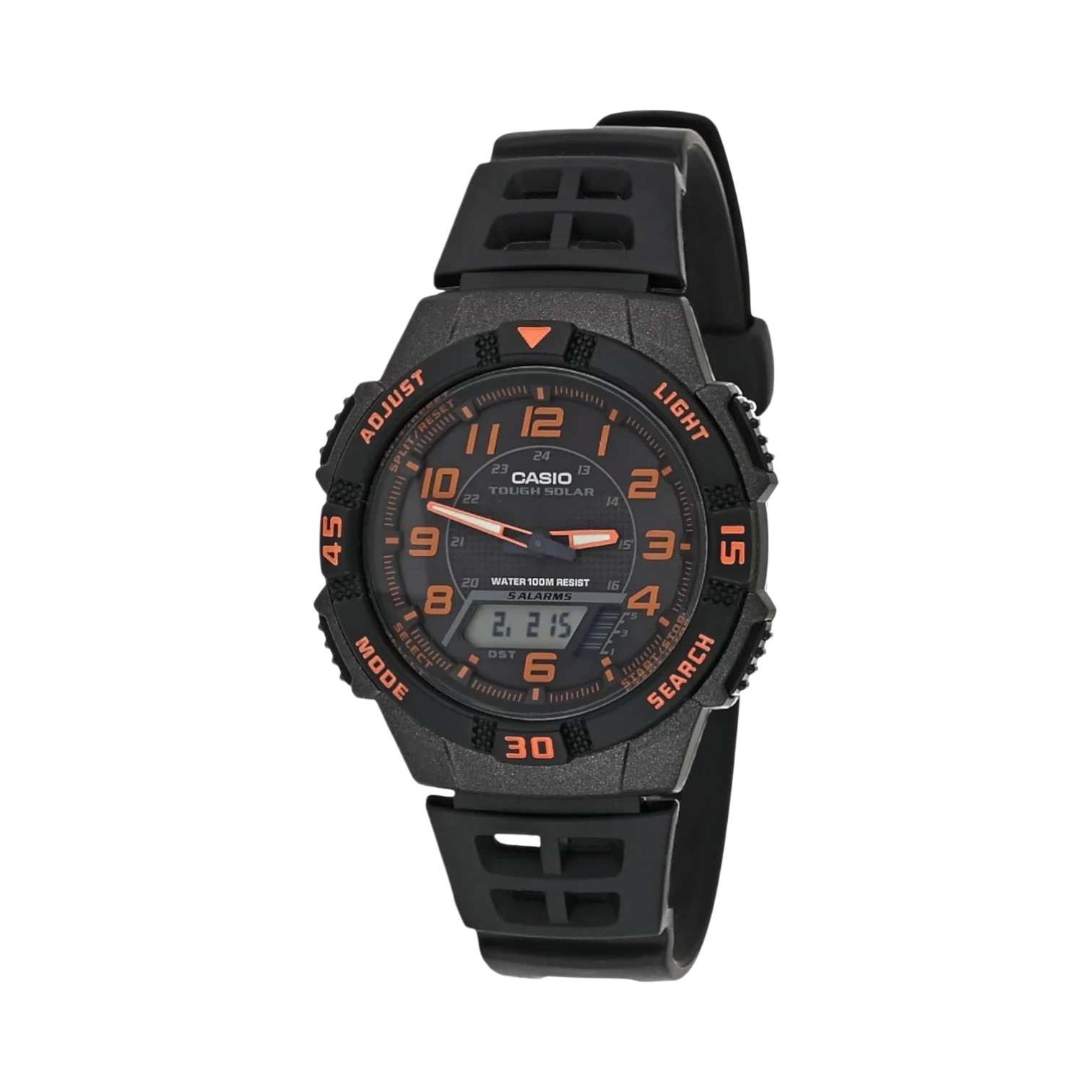 Casio Men's Slim Solar Ana-Digi Sport Watch with World Time — Being Shipped