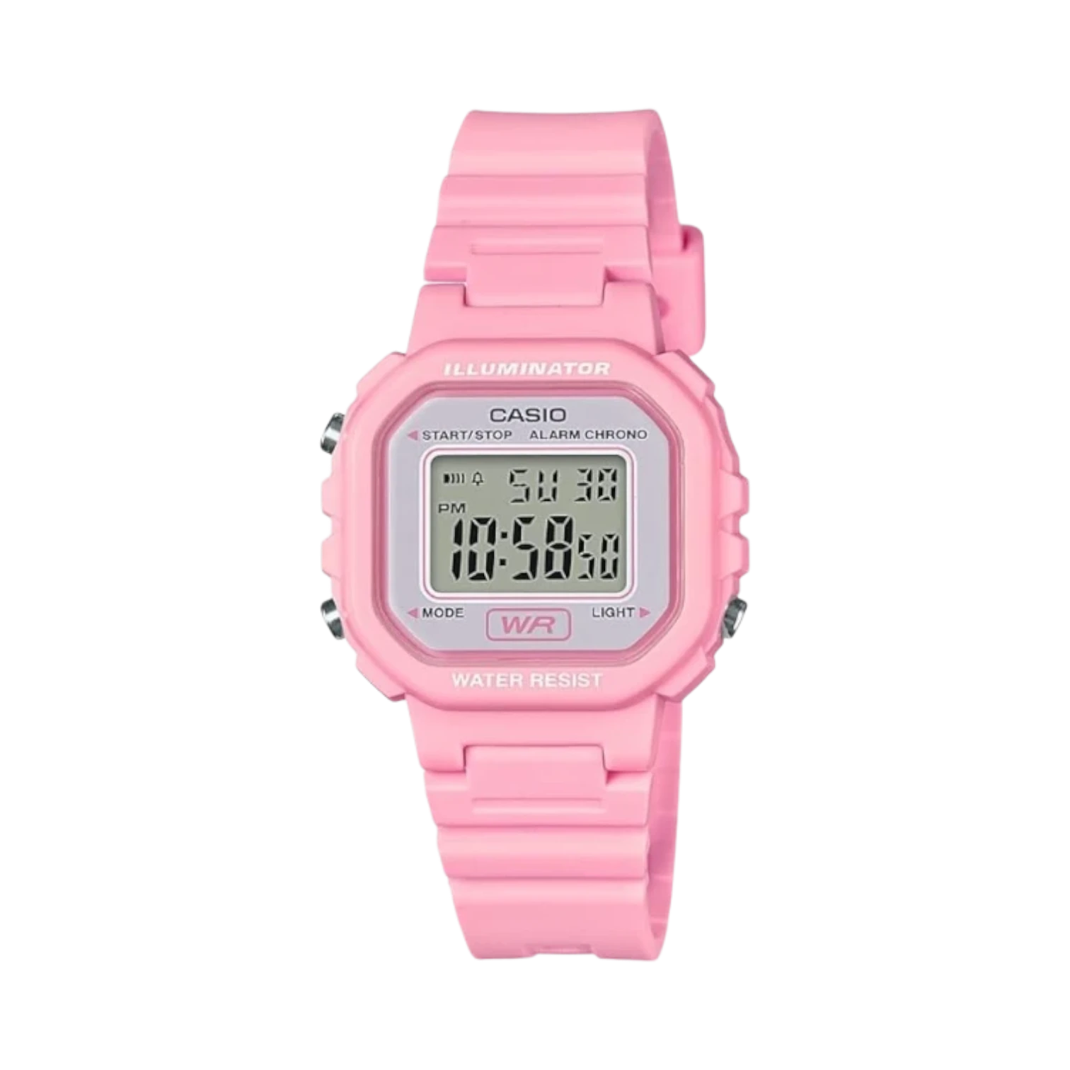 Casio Women's Pink Digital Watch with Alarm and LED Light — Being Shipped