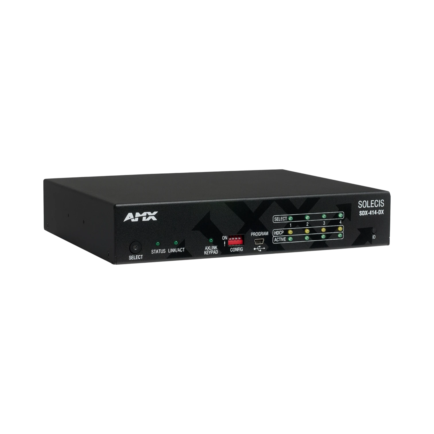 AMX SDX-414-DX Solecis 4x1 4K HDMI Digital Switcher with DXLink Output — Being Shipped