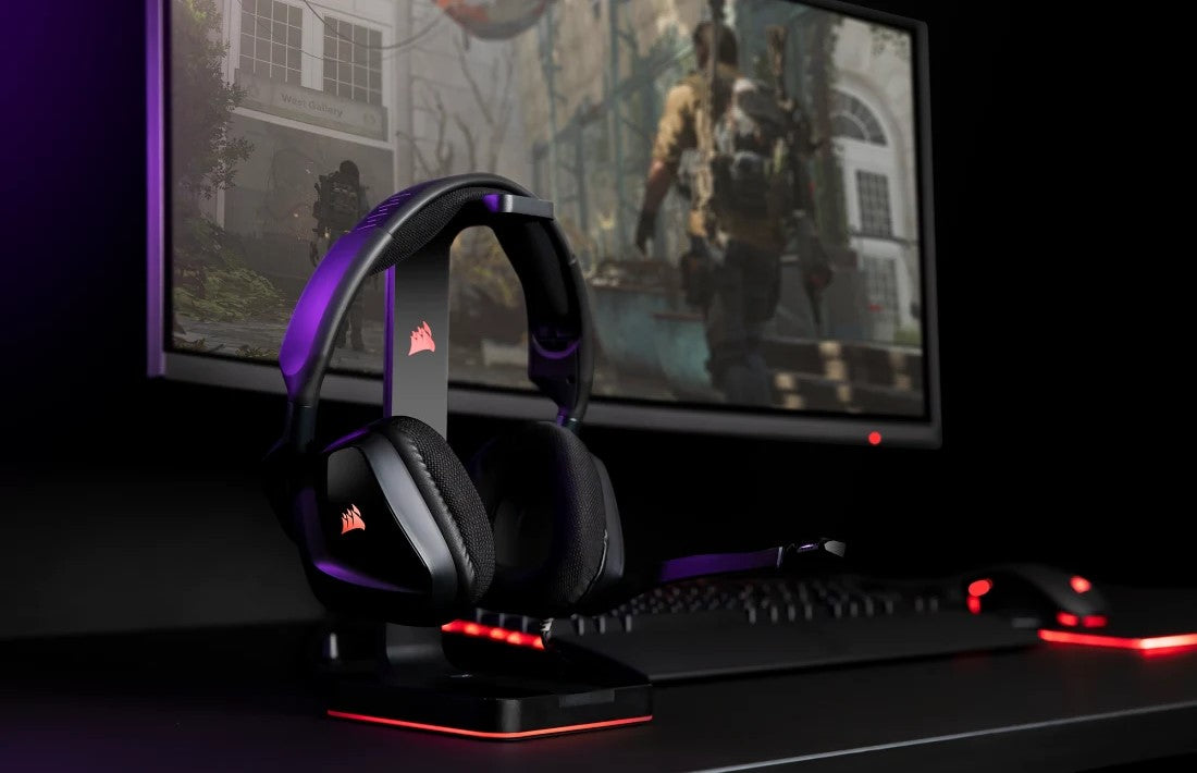 Corsair ST100 RGB Headset Stand with 7.1 Surround Sound — Being Shipped