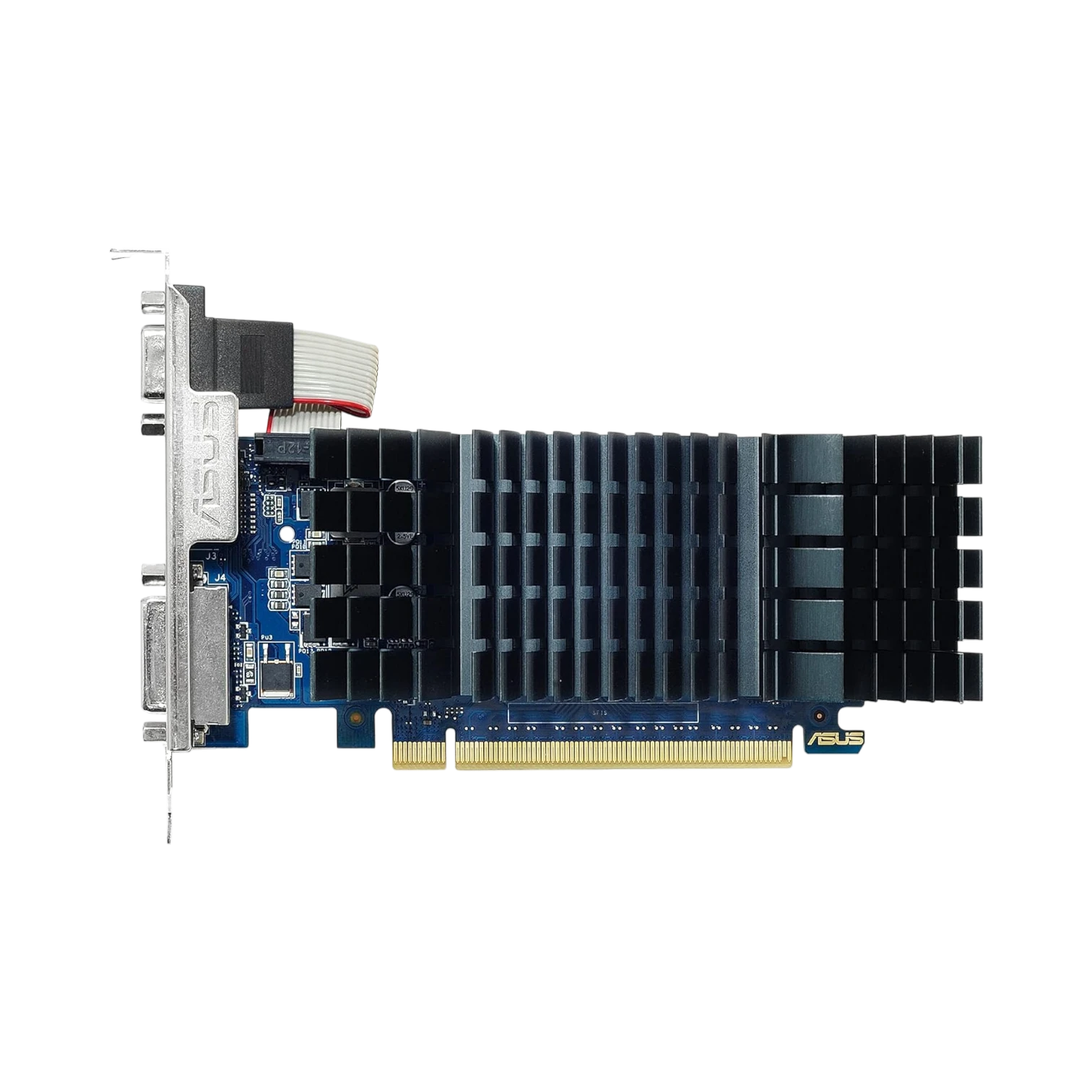 ASUS GeForce GT 730 2GB GDDR5 Low Profile Graphic Card for Silent HTPC build (with I/O port brackets) — Being Shipped