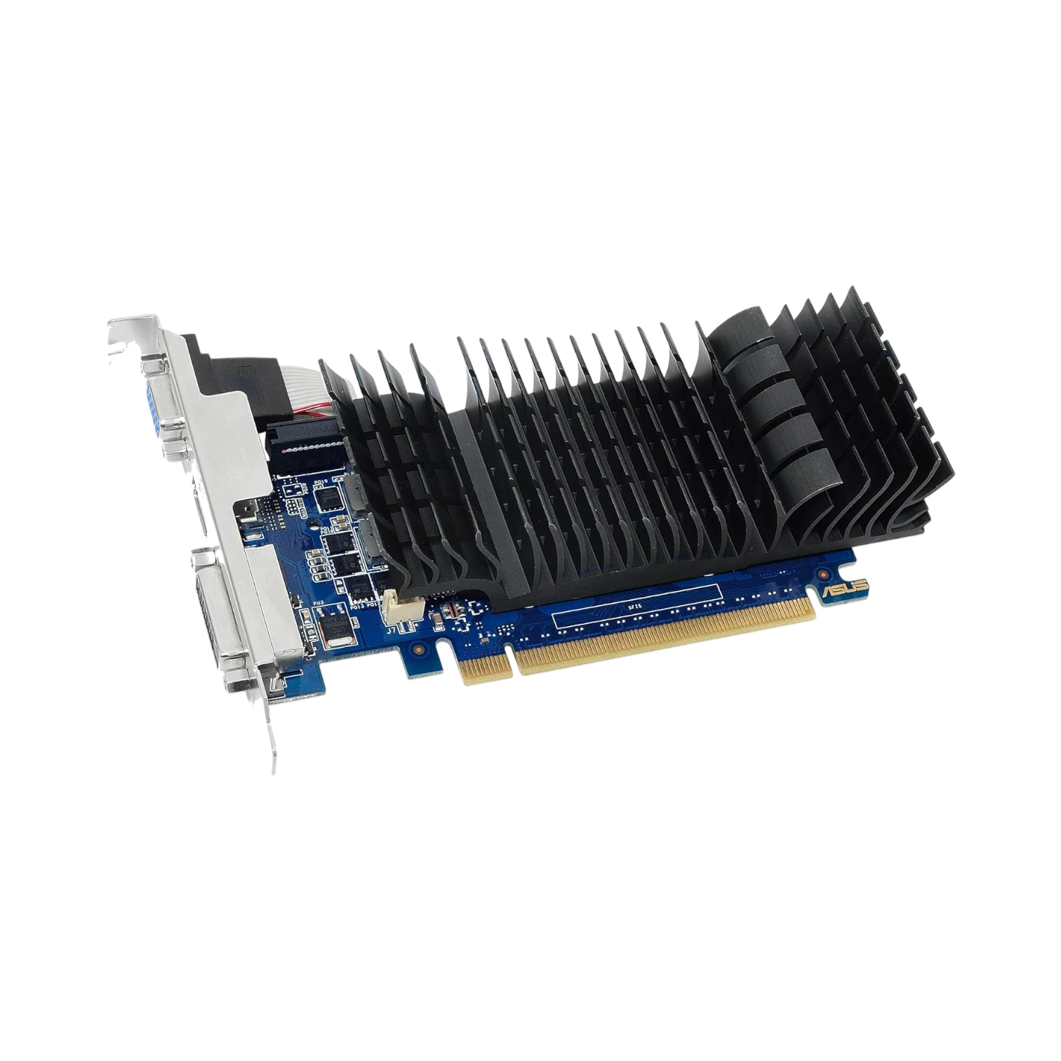 ASUS GeForce GT 730 2GB GDDR5 Low Profile Graphic Card for Silent HTPC build (with I/O port brackets) — Being Shipped