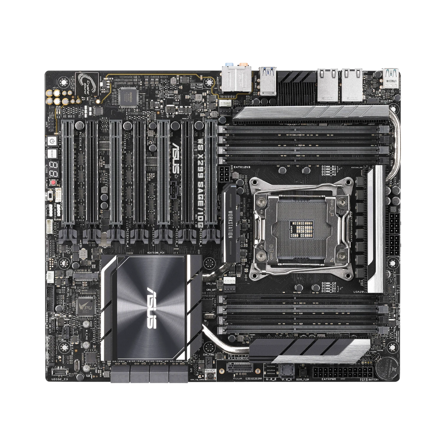 ASUS WS X299 SAGE/10G LGA 2066 CEB Motherboard — Being Shipped