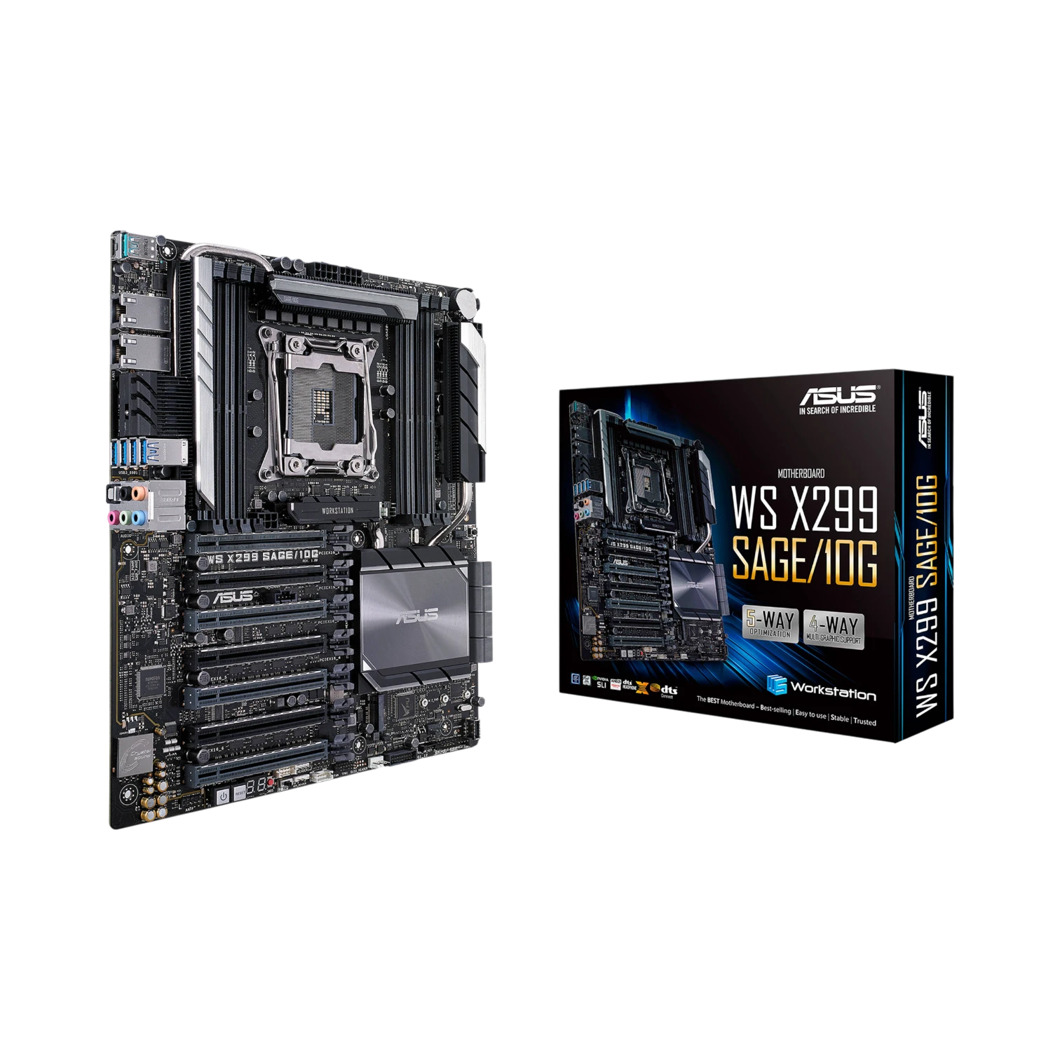 ASUS WS X299 SAGE/10G LGA 2066 CEB Motherboard — Being Shipped