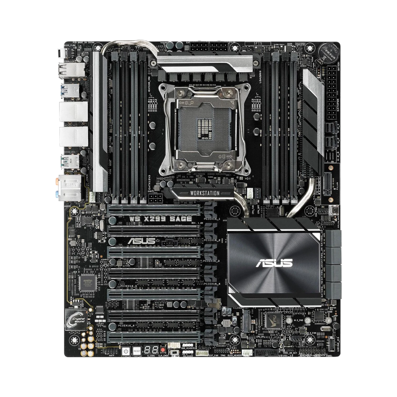 ASUS WS X299 Sage LGA2066 DDR4 4200MHz Motherboard — Being Shipped