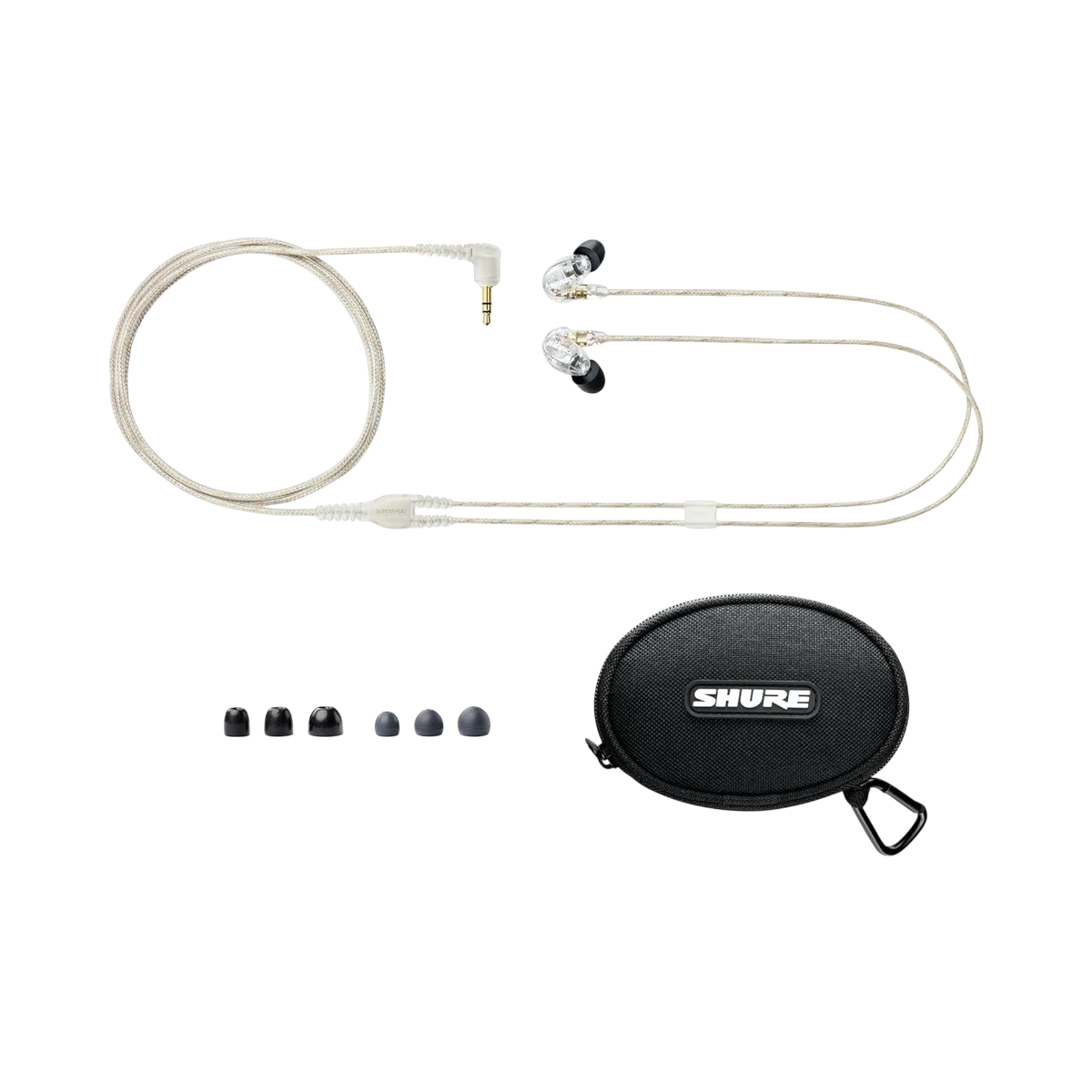 Shure SE215 Pro Sound-Isolating Earphones (Clear) — Being Shipped