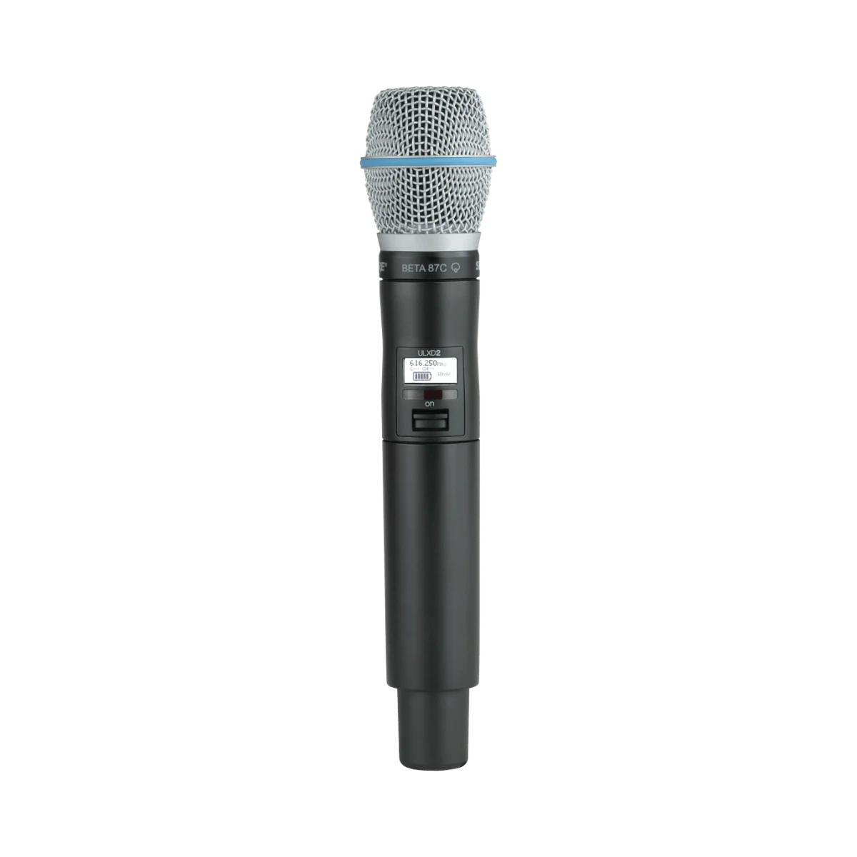 Shure ULXD2/B87C Digital Handheld Wireless Microphone Transmitter with Beta 87C Capsule (H50: 534 to 598 MHz) — Being Shipped