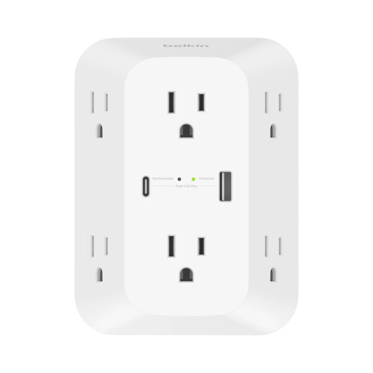 Belkin 6-Outlet USB-A & USB-C Surge Protector — Being Shipped