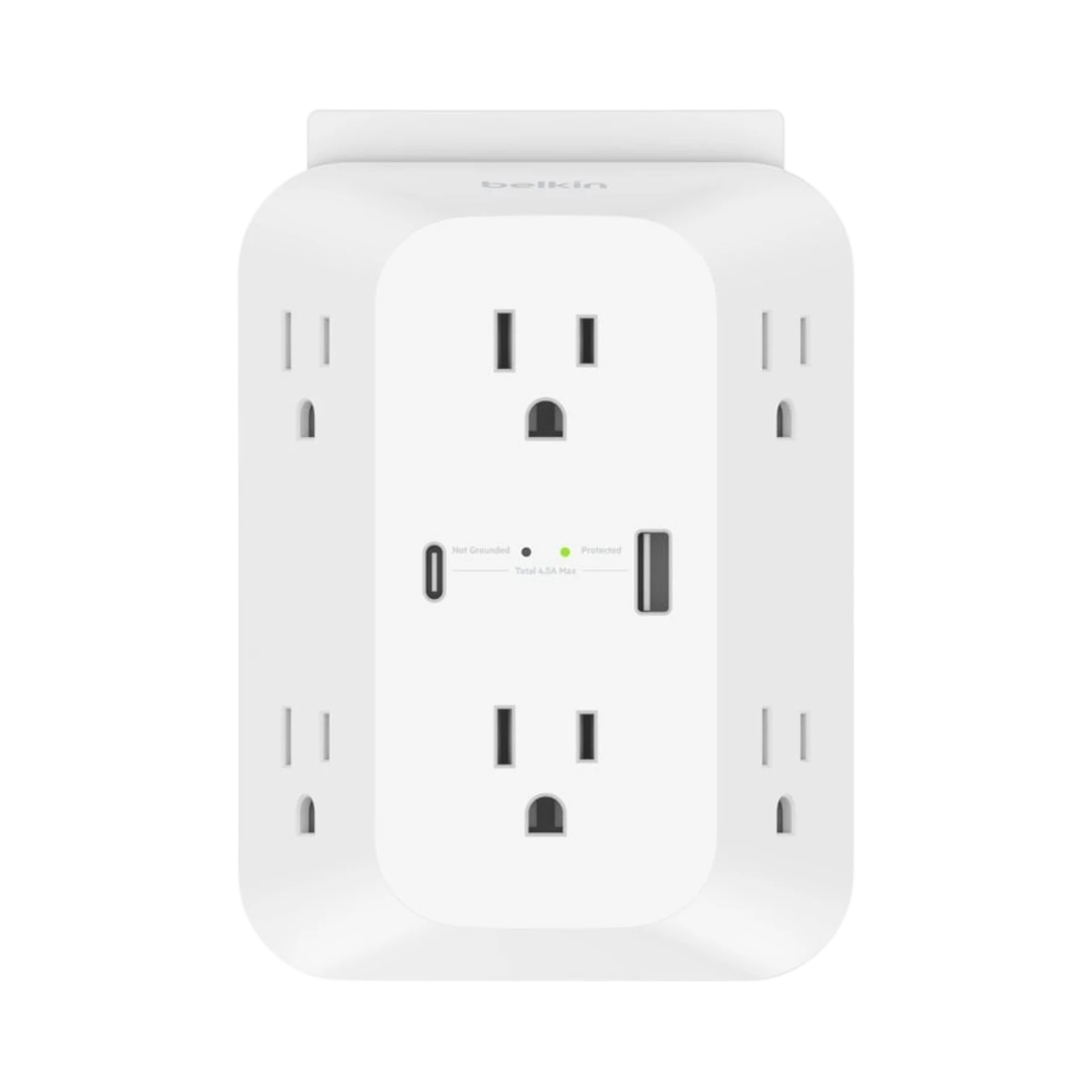 Belkin 6-Outlet USB-A & USB-C Surge Protector — Being Shipped