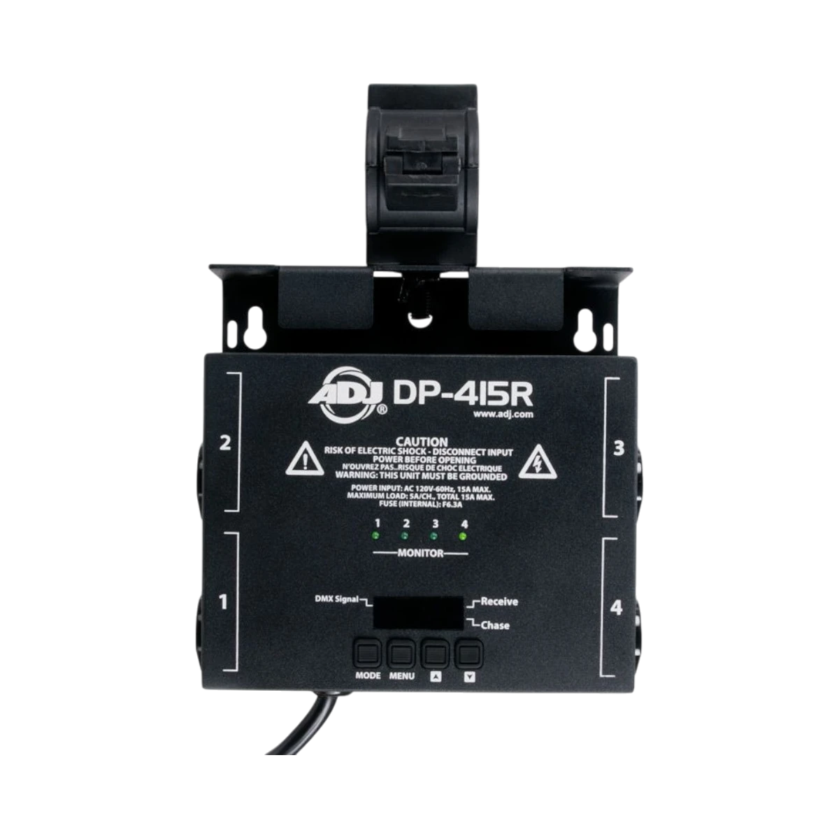 ADJ DP-415R 4-Ch 600W DMX Dimmer/Switch Pack with RDM — Being Shipped