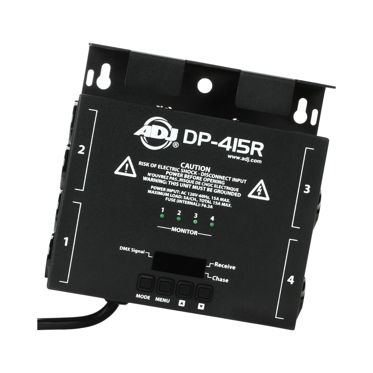 ADJ DP-415R 4-Ch 600W DMX Dimmer/Switch Pack with RDM — Being Shipped