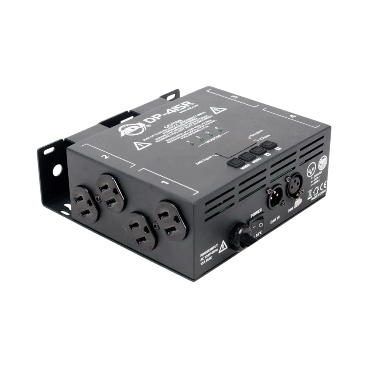 ADJ DP-415R 4-Ch 600W DMX Dimmer/Switch Pack with RDM — Being Shipped