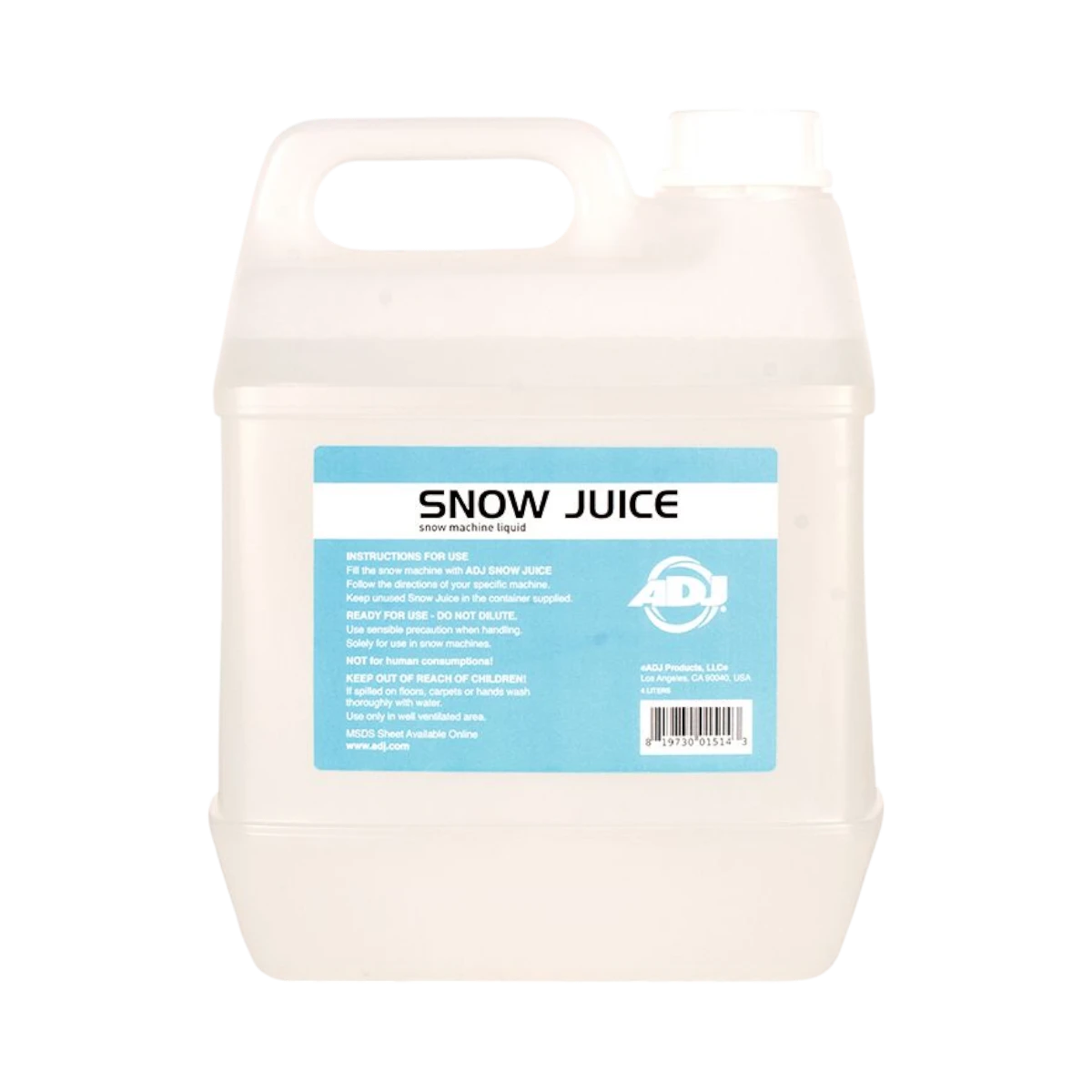 ADJ Snow Gal 1 Gallon Snow Juice — Being Shipped