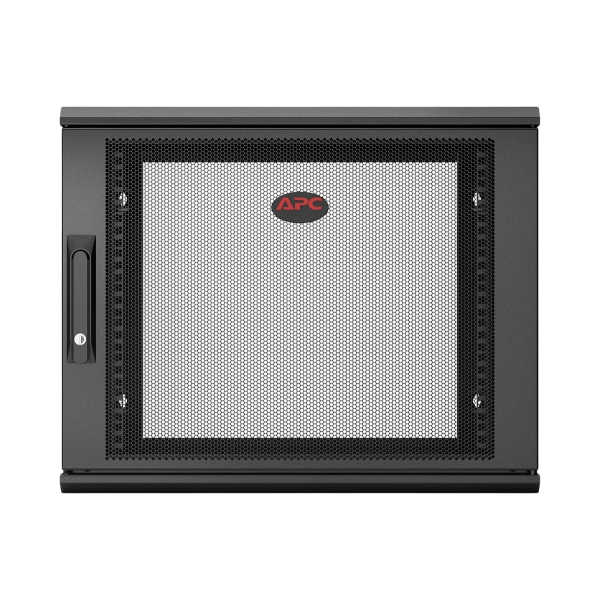 APC NetShelter 9U Wallmount Rack Enclosure Cabinet Single Hinged Server Depth — Being Shipped