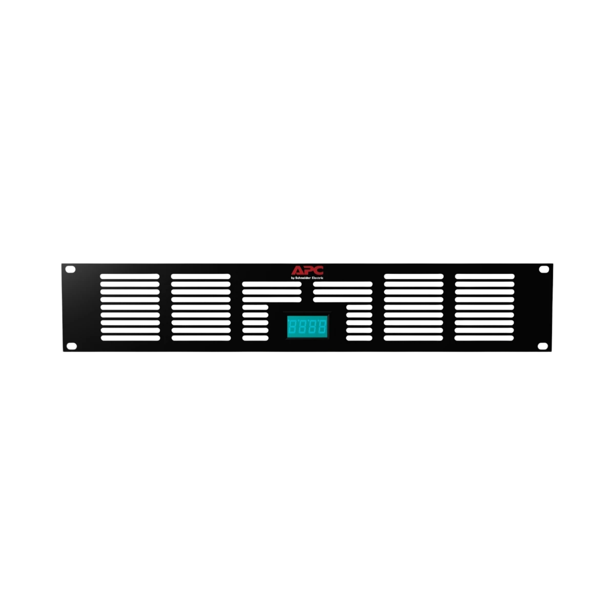 APC NetShelter 2U Vent Panel with Temperature Display for 2U Rack Fan Panel (ACF600) — Being Shipped