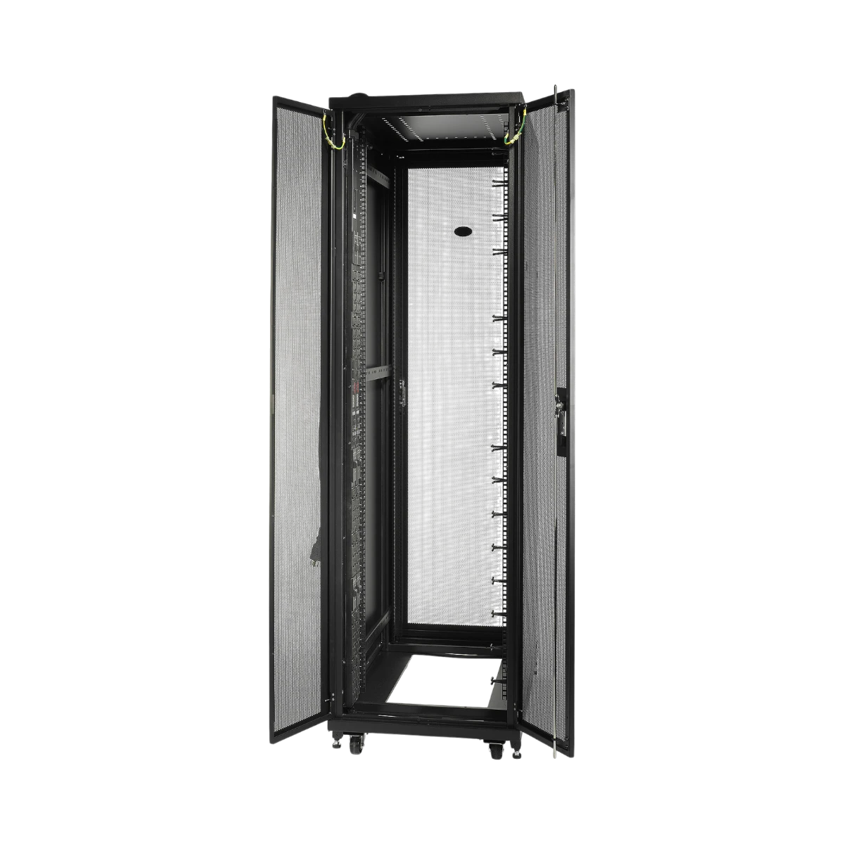 APC NetShelter SV 48U 600mm Wide x 1200mm Deep Enclosure with Sides Black — Being Shipped