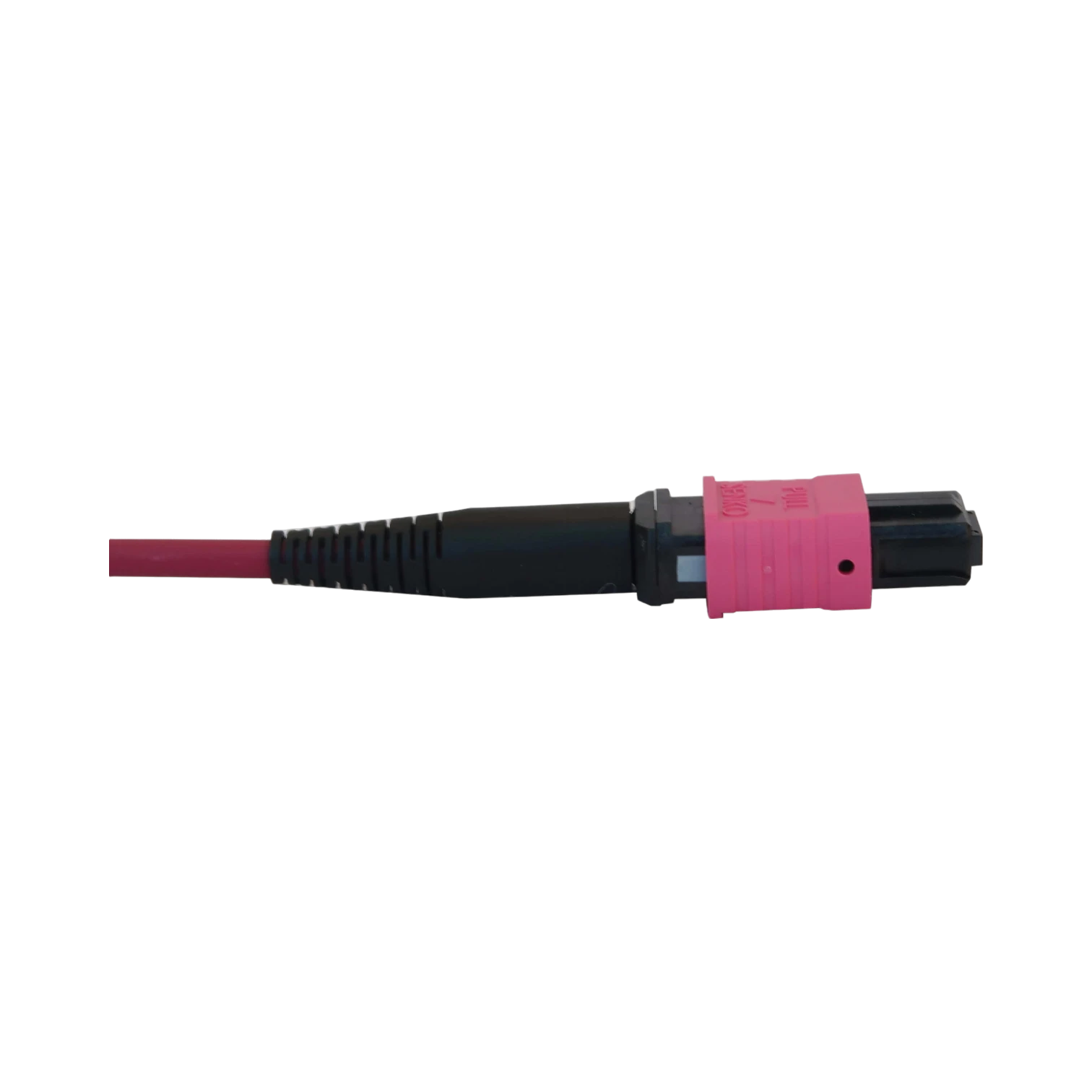 Tripp Lite 100G Multimode 50/125 OM4 Fiber Optic Cable (12F MTP/MPO-PC F/F), LSZH, Magenta, 15 m (49.2 ft.) — Being Shipped