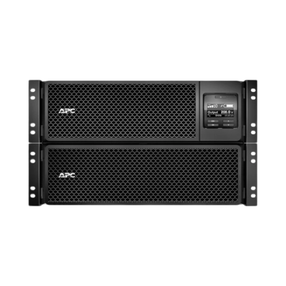 APC Smart-UPS SRT 8000VA 208V On-Line 8kVA/8kW, Rackmount 6U UPS Battery Backup — Being Shipped