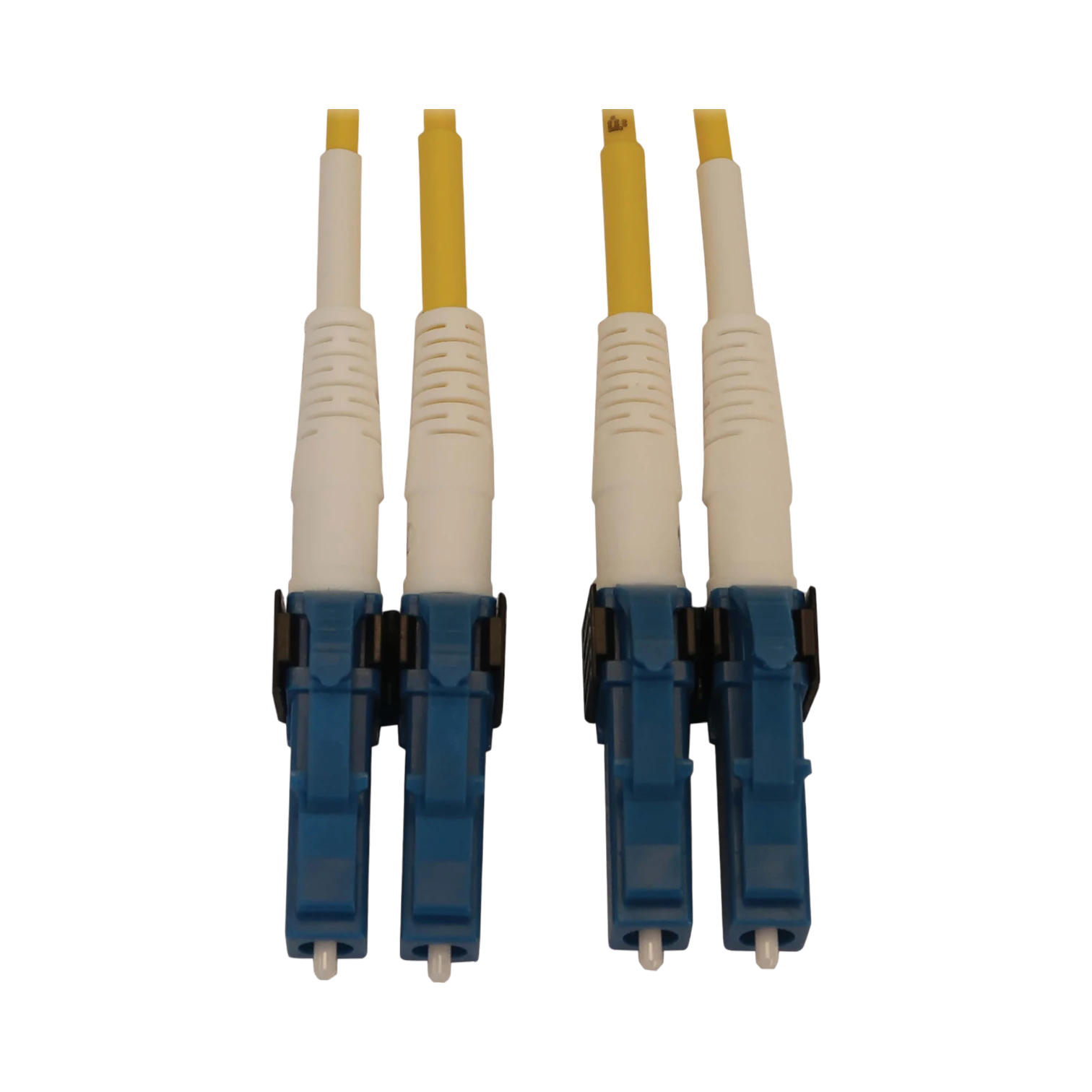 Tripp Lite 400G Duplex Singlemode 9/125 OS2 Switchable Fiber Optic Cable (LC/UPC M/M), LSZH, Yellow, 6 m (19.7 ft.) — Being Shipped