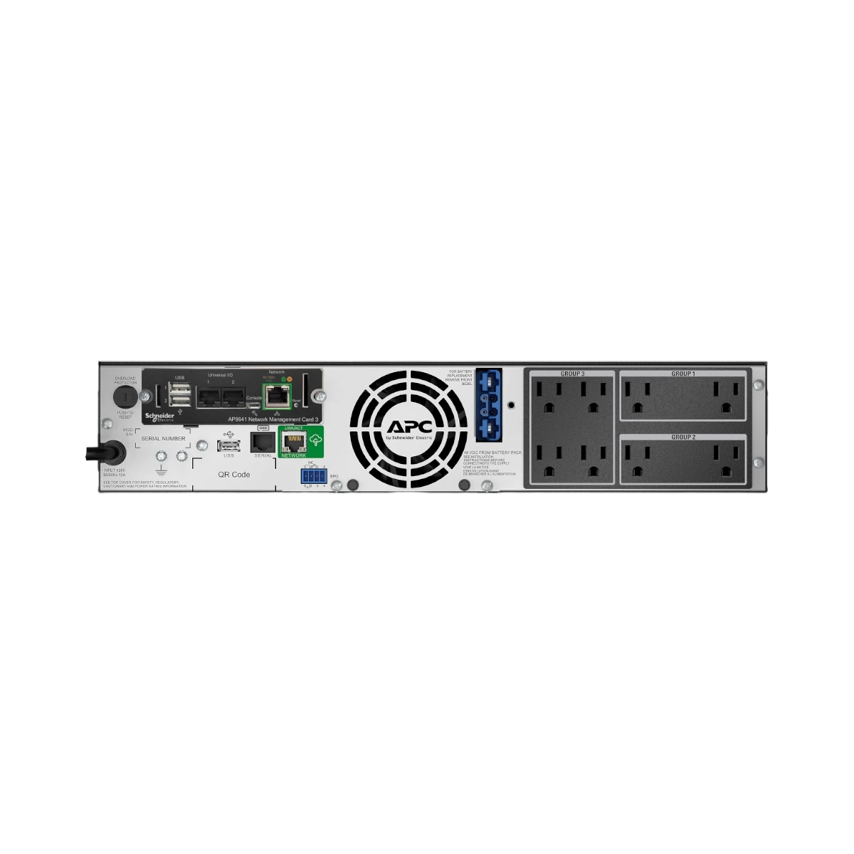 APC Smart-UPS X, Line Interactive, 1500VA, Rack/tower convertible 2U, 120V, 8x 5-15R NEMA, SmartConnect port+NMC, Extended runtime, TAA — Being Shipped