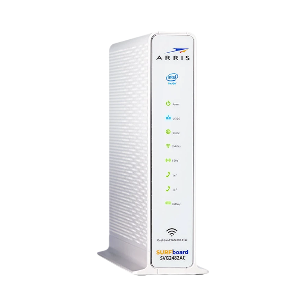 ARRIS SVG2482AC SURFboard DOCSIS 3.0 Cable/Voice Modem & Wi-Fi Router — Being Shipped