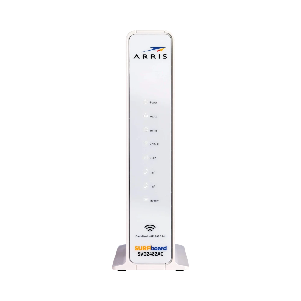 ARRIS SVG2482AC SURFboard DOCSIS 3.0 Cable/Voice Modem & Wi-Fi Router — Being Shipped