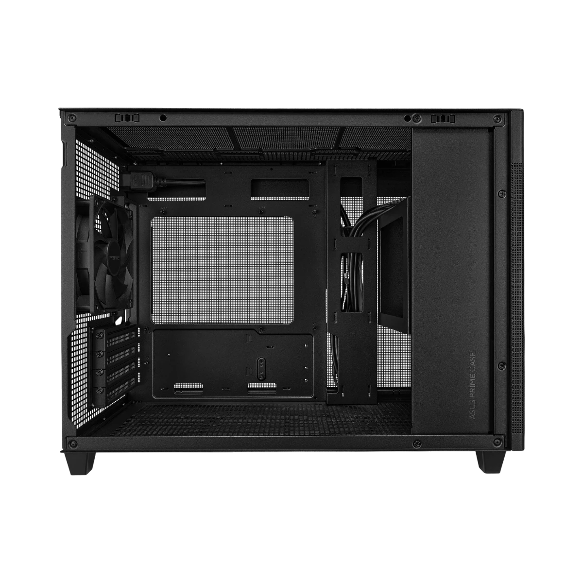 ASUS Prime AP201 Micro-ATX Case (Black, Tempered Glass) — Being Shipped