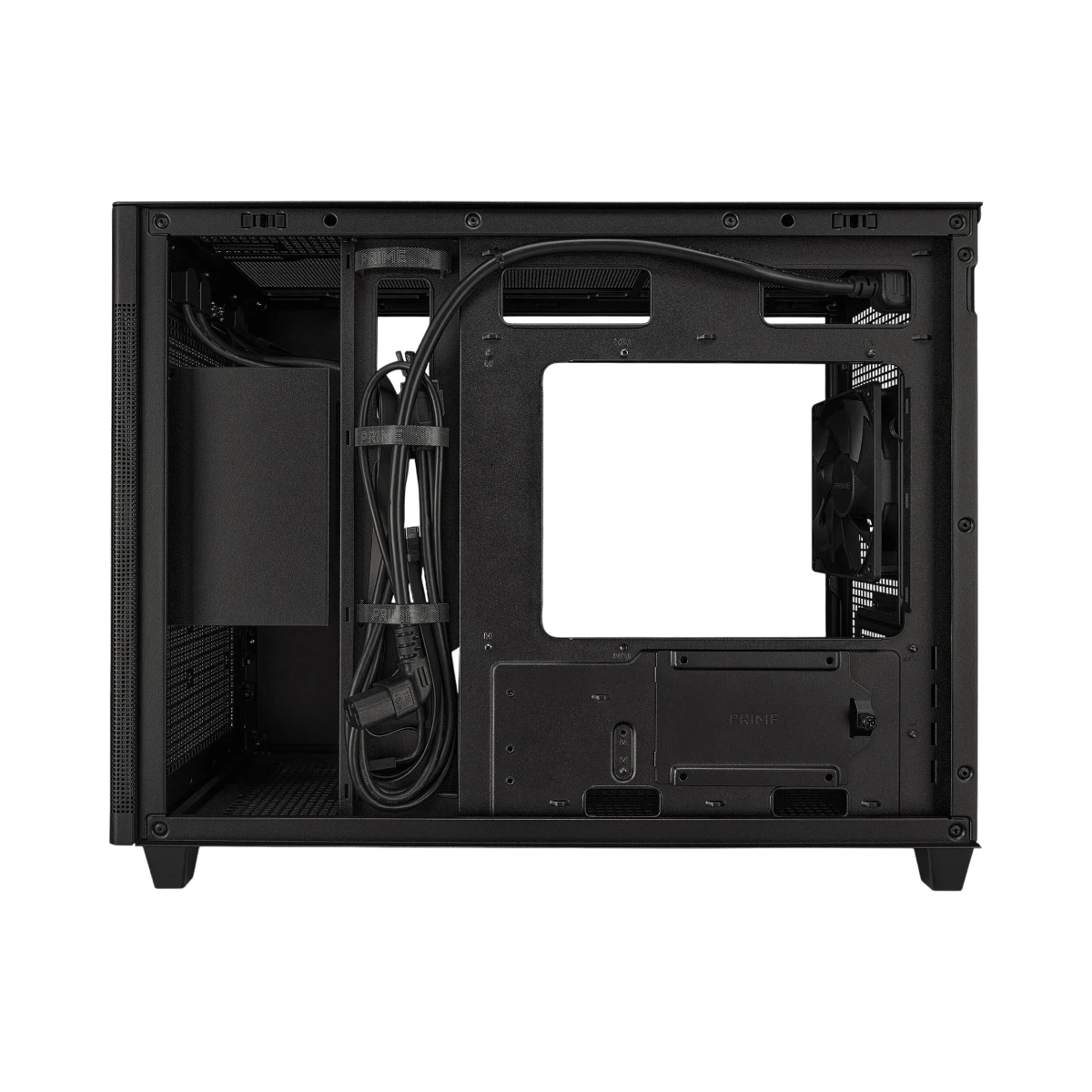 ASUS Prime AP201 Micro-ATX Case (Black, Tempered Glass) — Being Shipped