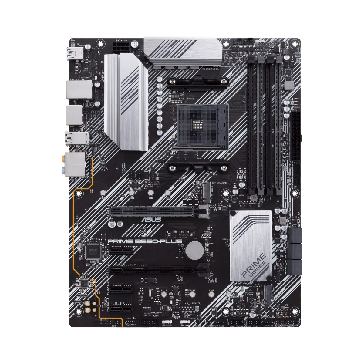 ASUS PRIME B550-Plus (Socket AM4) AMD B550 ATX DDR4 Motherboard — Being Shipped