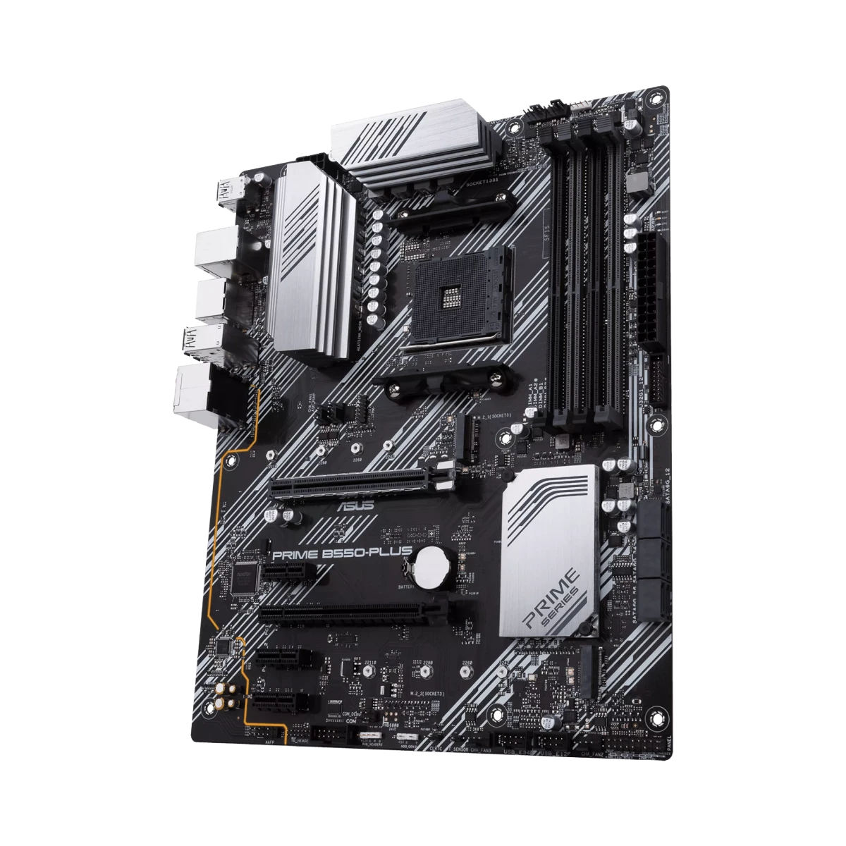 ASUS PRIME B550-Plus (Socket AM4) AMD B550 ATX DDR4 Motherboard — Being Shipped