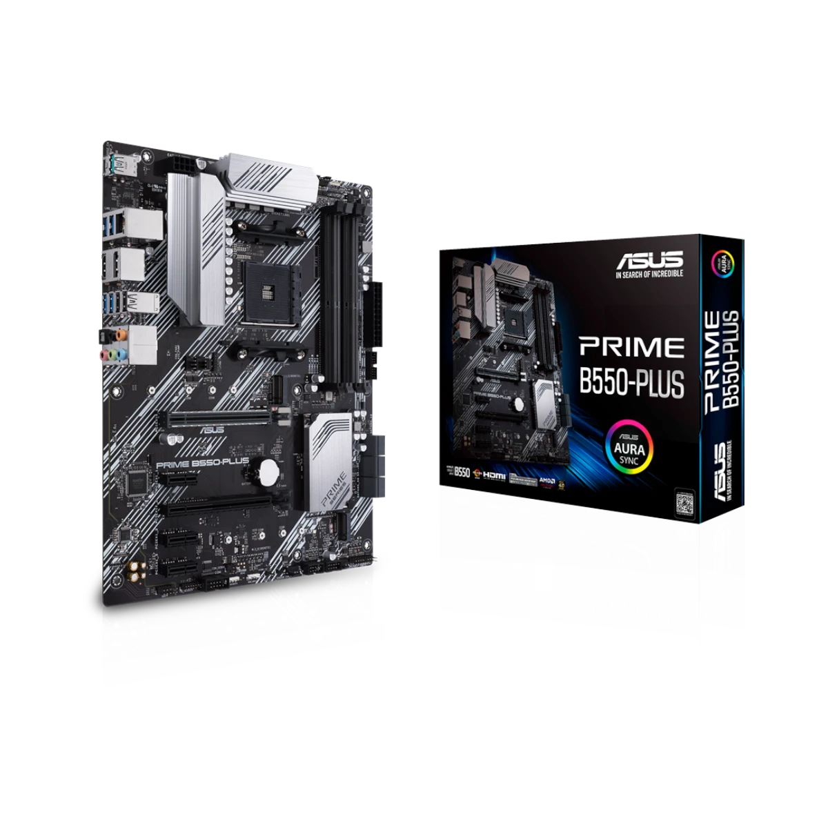 ASUS PRIME B550-Plus (Socket AM4) AMD B550 ATX DDR4 Motherboard — Being Shipped