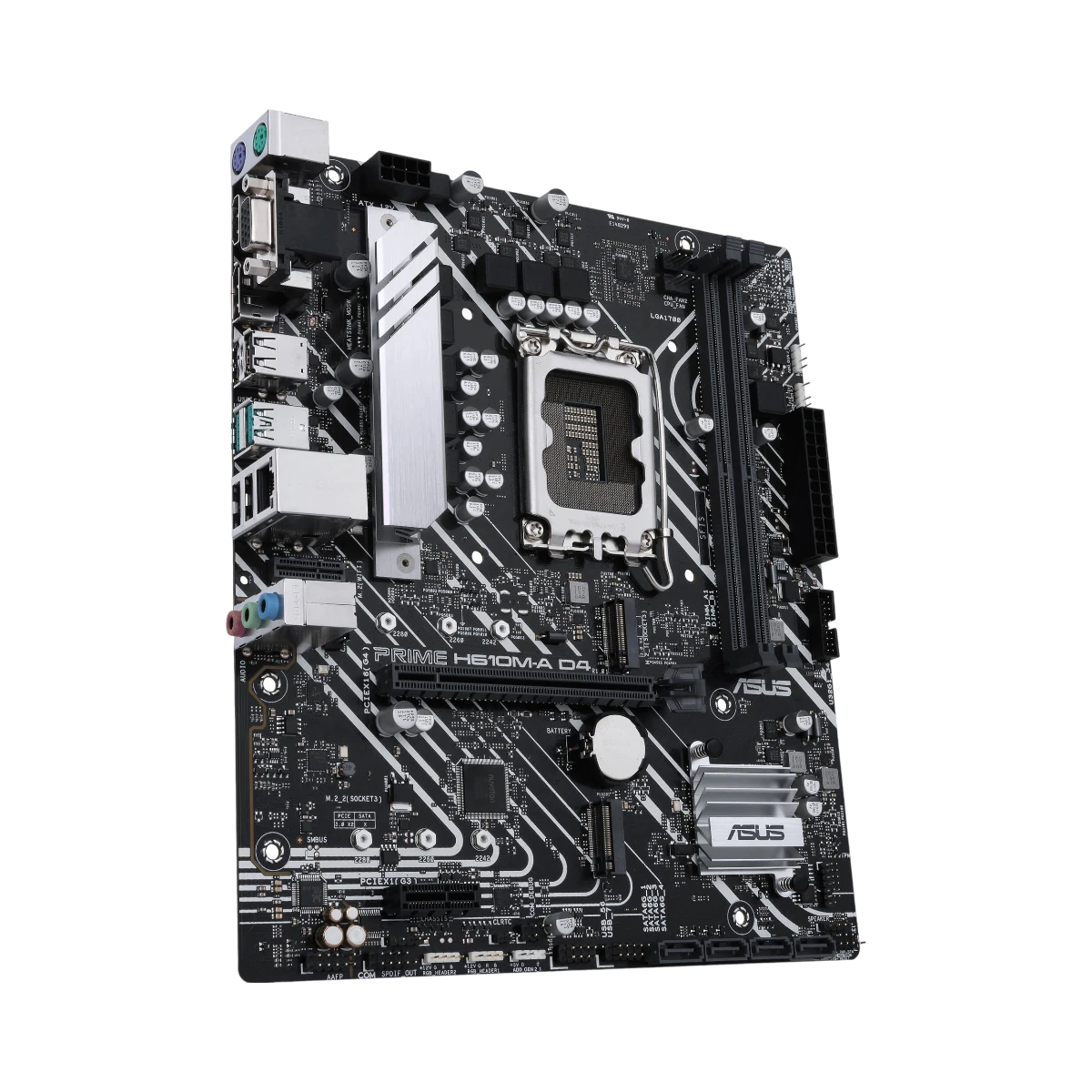 ASUS PRIME H610M-A D4 LGA 1700 Micro-ATX Motherboard — Being Shipped