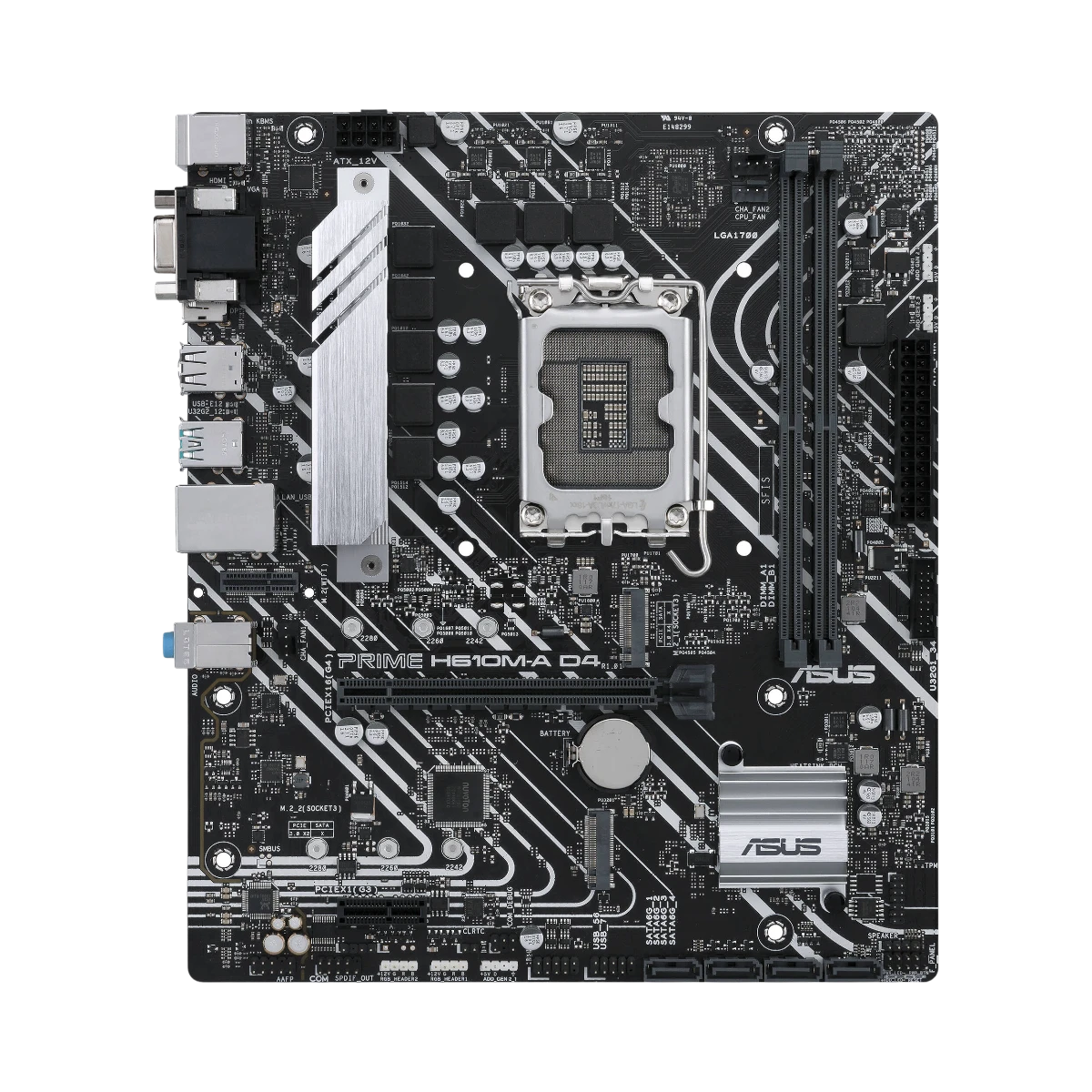 ASUS PRIME H610M-A D4 LGA 1700 Micro-ATX Motherboard — Being Shipped