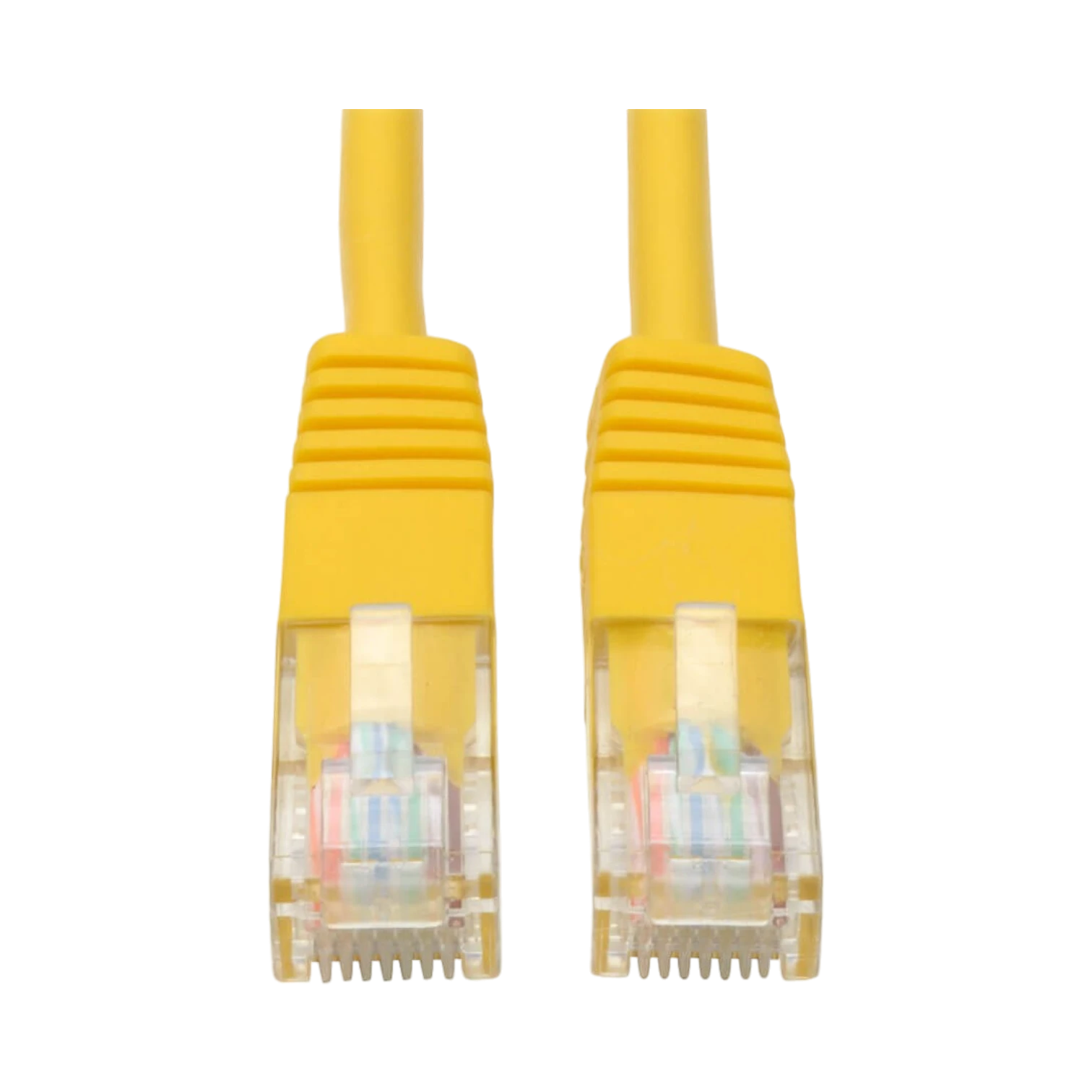 Tripp Lite Cat5e 350 MHz Molded (UTP) Ethernet Cable (RJ45 M/M), PoE, Yellow, 50ft. (15.24 m) — Being Shipped