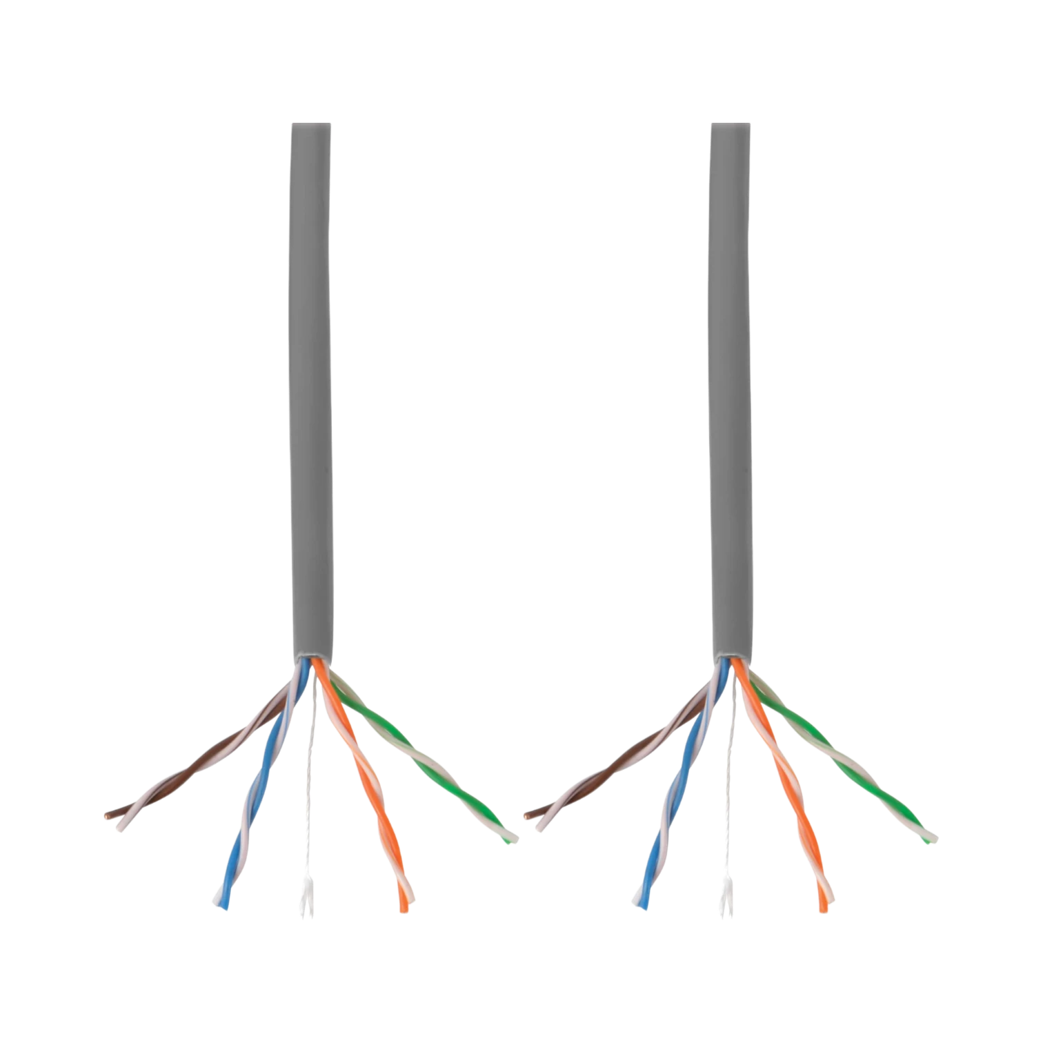 Tripp Lite Cat5e 350 MHz Stranded-Core (UTP) PVC Bulk Ethernet Cable, Gray, 1000 ft. (304.8 m), TAA — Being Shipped