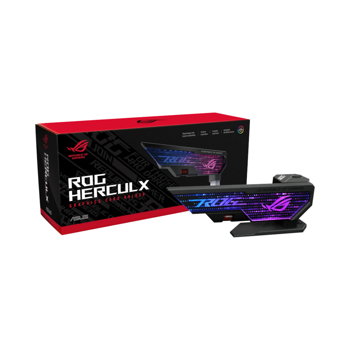 ASUS ROG Herculx Graphics Card Anti-Sag Holder Bracket — Being Shipped