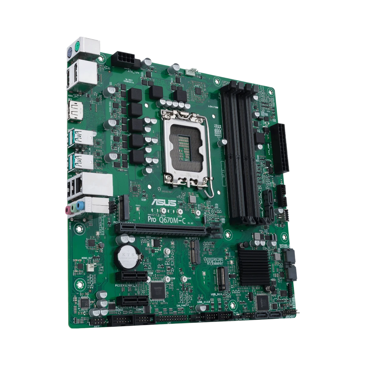 ASUS Pro Q670M-C-CSM LGA 1700 Micro-ATX Commercial Motherboard — Being Shipped