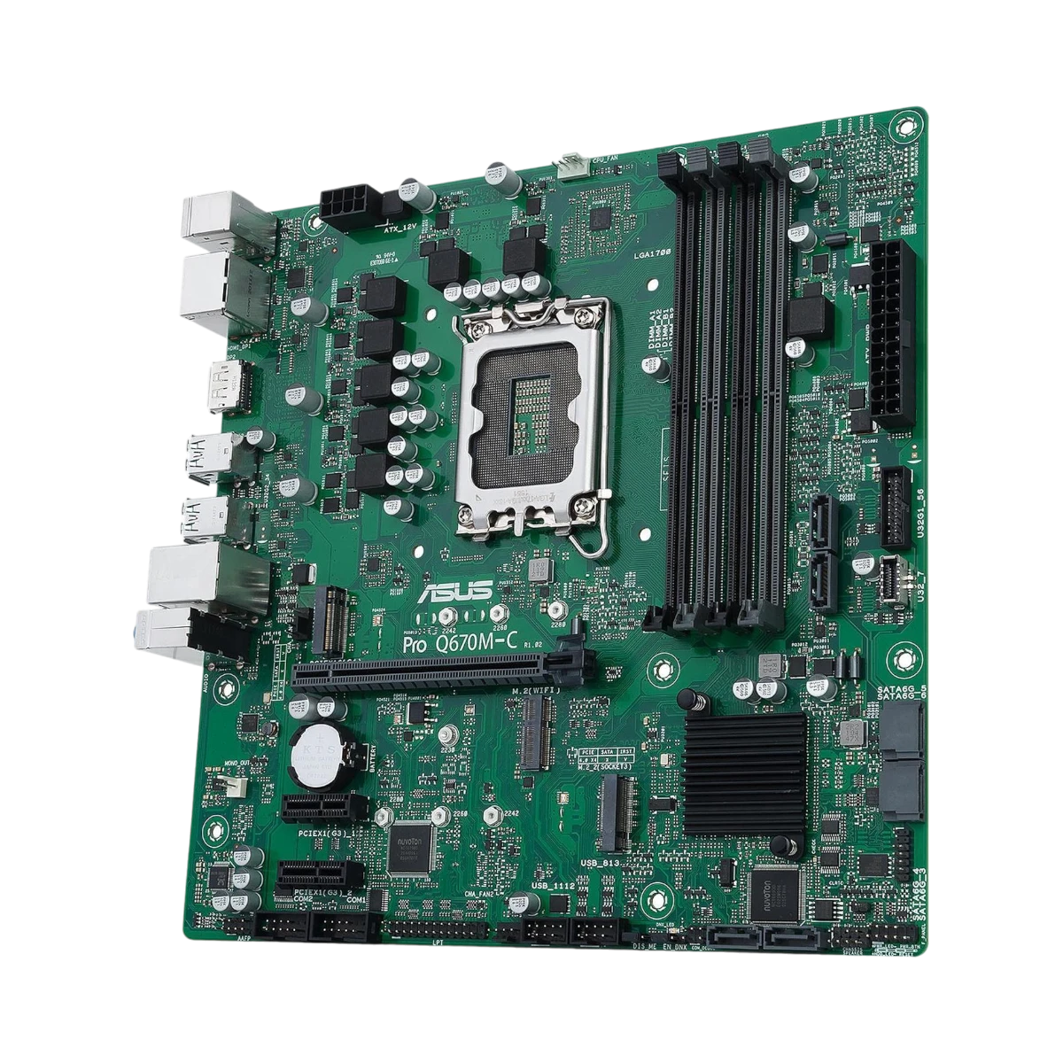 ASUS Pro Q670M-C-CSM LGA 1700 Micro-ATX Commercial Motherboard — Being Shipped