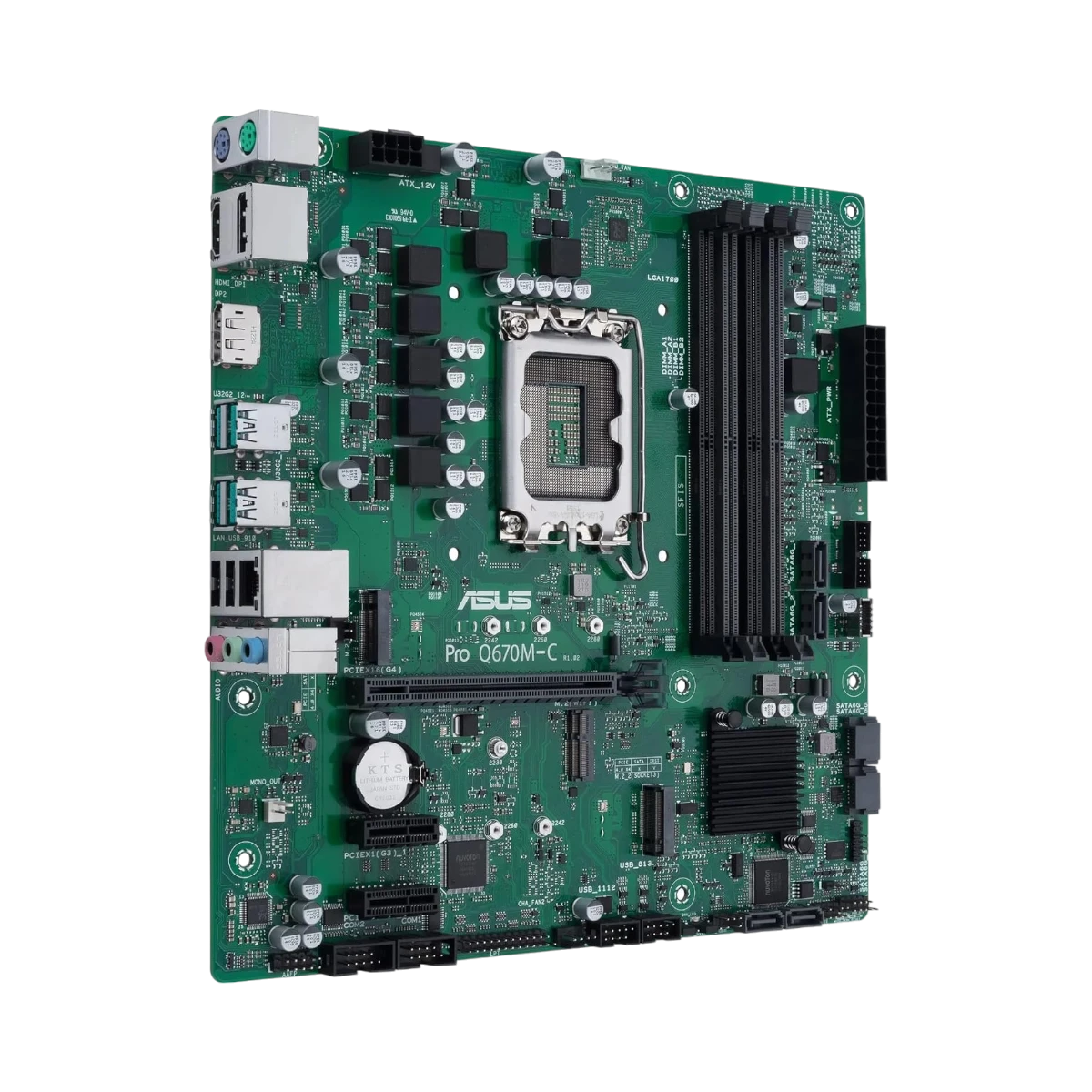 ASUS Pro Q670M-C-CSM LGA 1700 Micro-ATX Commercial Motherboard — Being Shipped