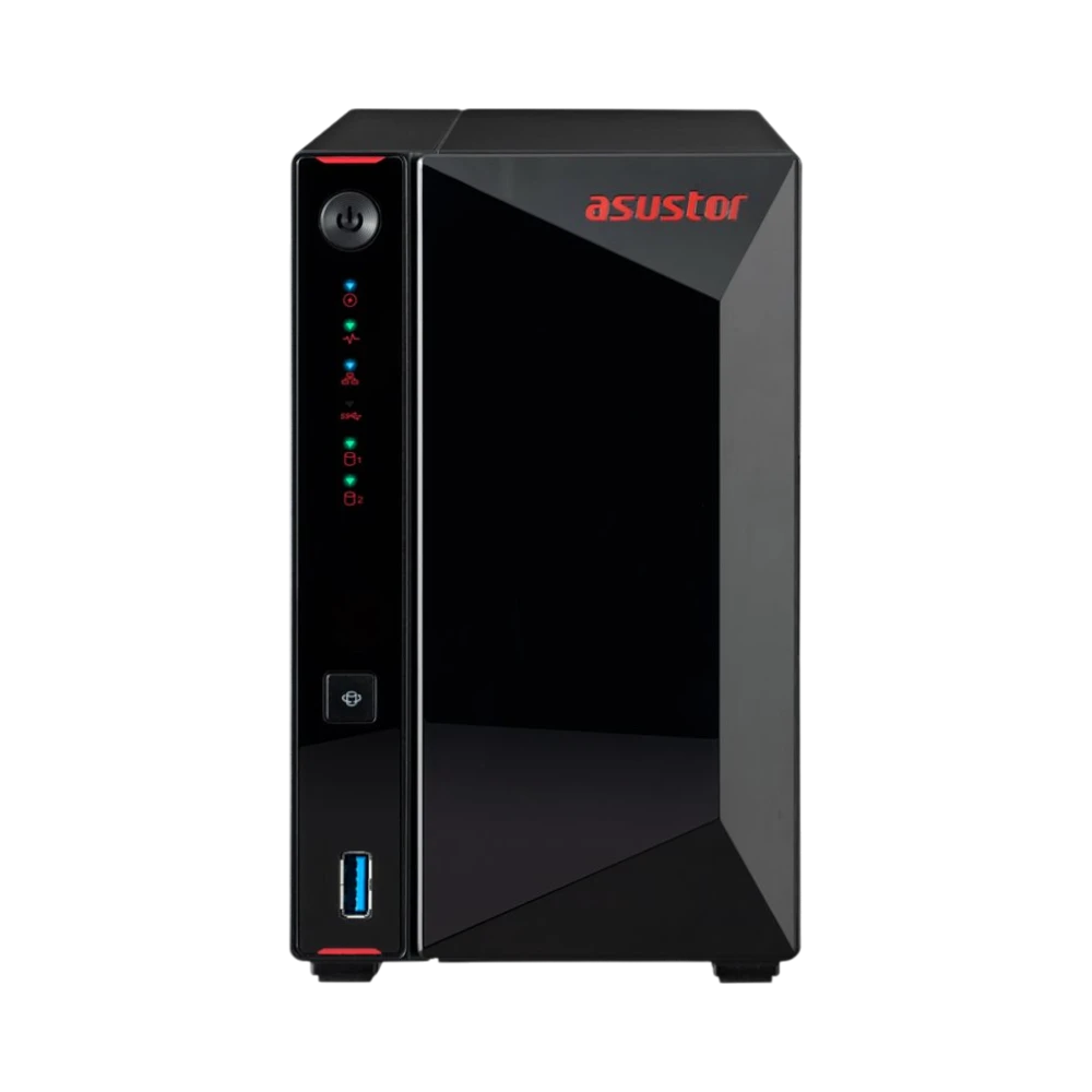 Asustor Nimbustor 2 AS5202T 2x2.5GbE Ports 2-Bay 2.0GHz Dual-Core NAS Server — Being Shipped