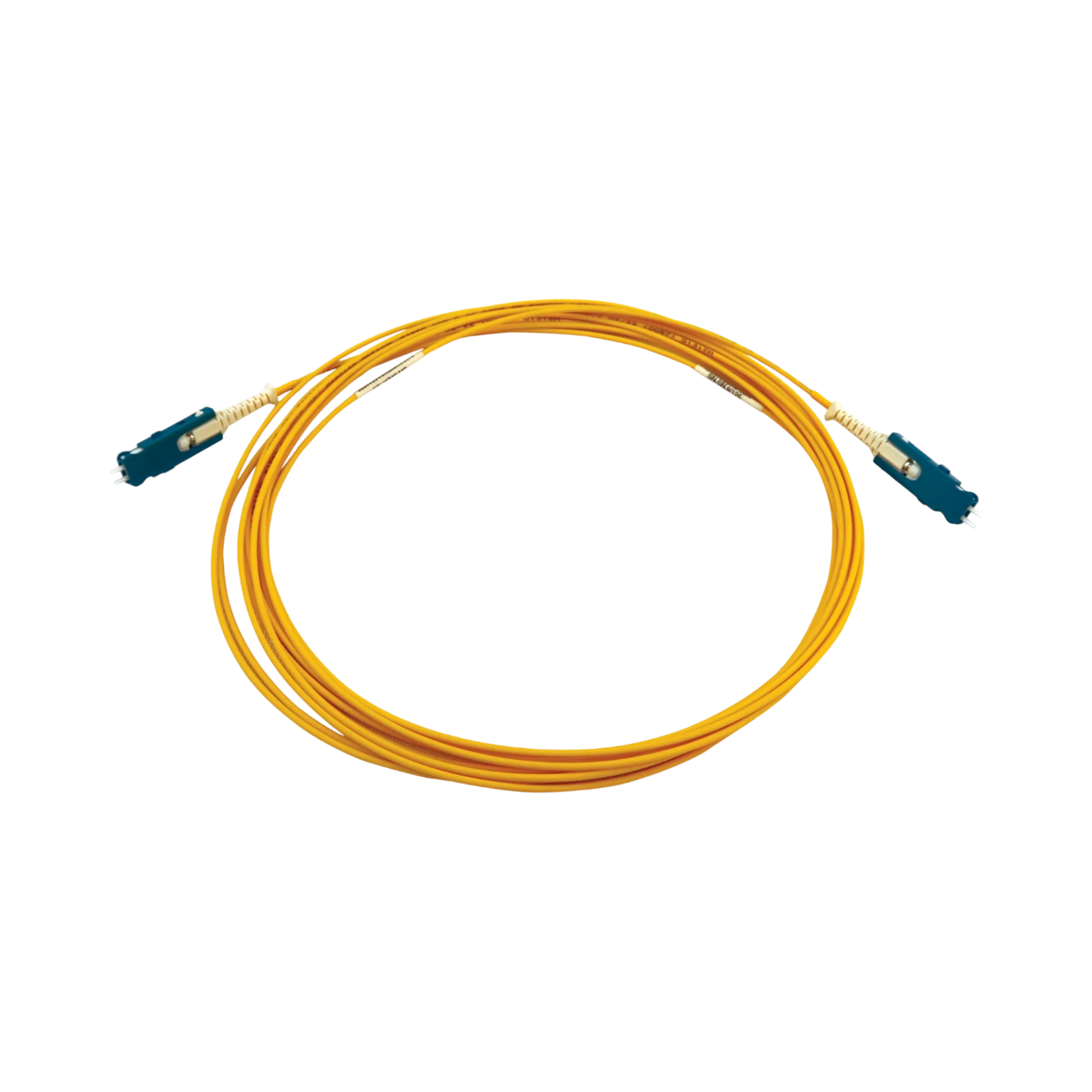 Tripp Lite 400G Singlemode 9/125 OS2 Fiber Optic Cable (Duplex SN-UPC M/M), LSZH, Yellow, 5m (16.4 ft.) — Being Shipped