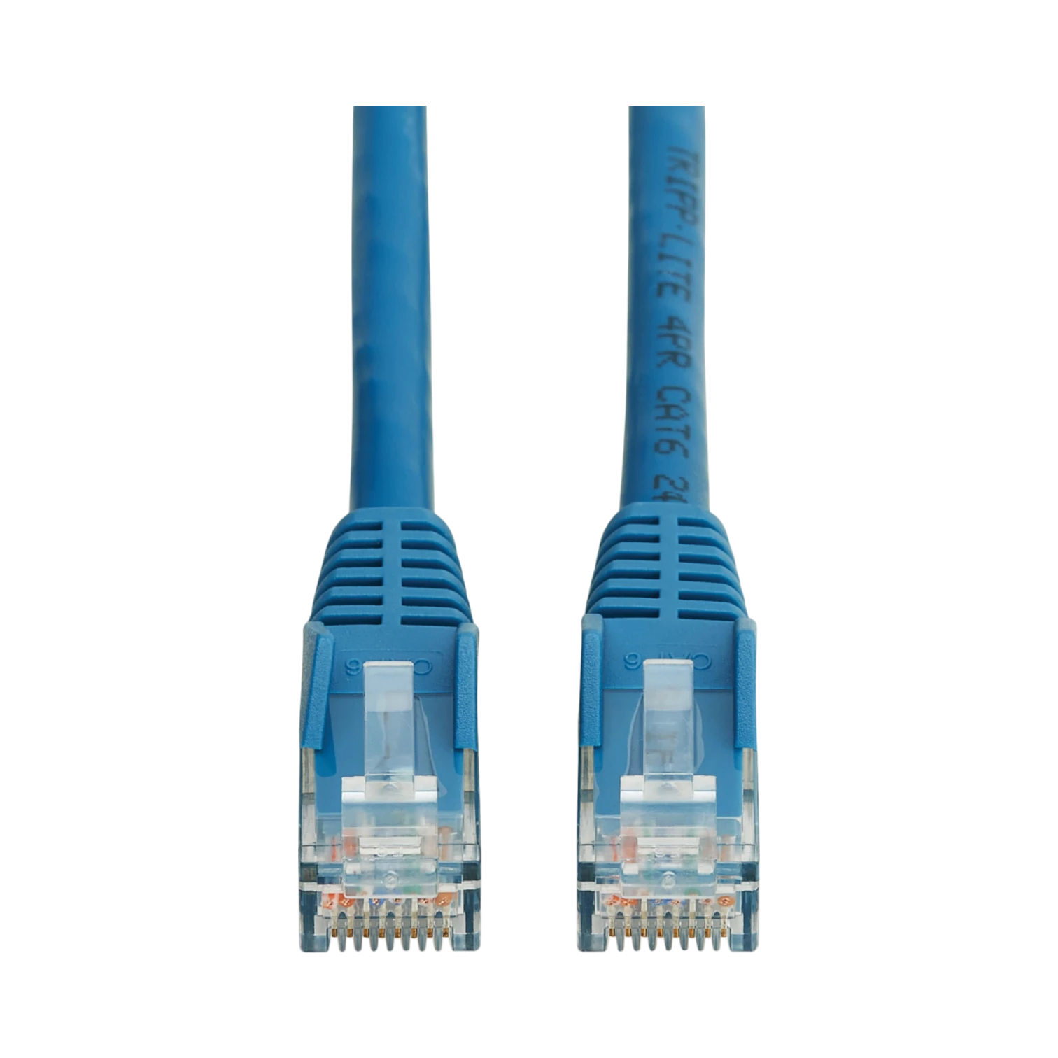 Tripp Lite Cat6 Gigabit Snagless Molded UTP Ethernet Cable (RJ45 M/M), PoE, LSZH, Blue, 15 m (49.2 ft.) — Being Shipped