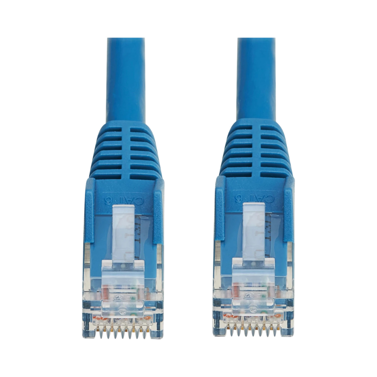 Tripp Lite Cat6 Gigabit Snagless Molded UTP Ethernet Cable (RJ45 M/M), PoE, LSZH, Blue, 0.5 m (1.6 ft.) — Being Shipped