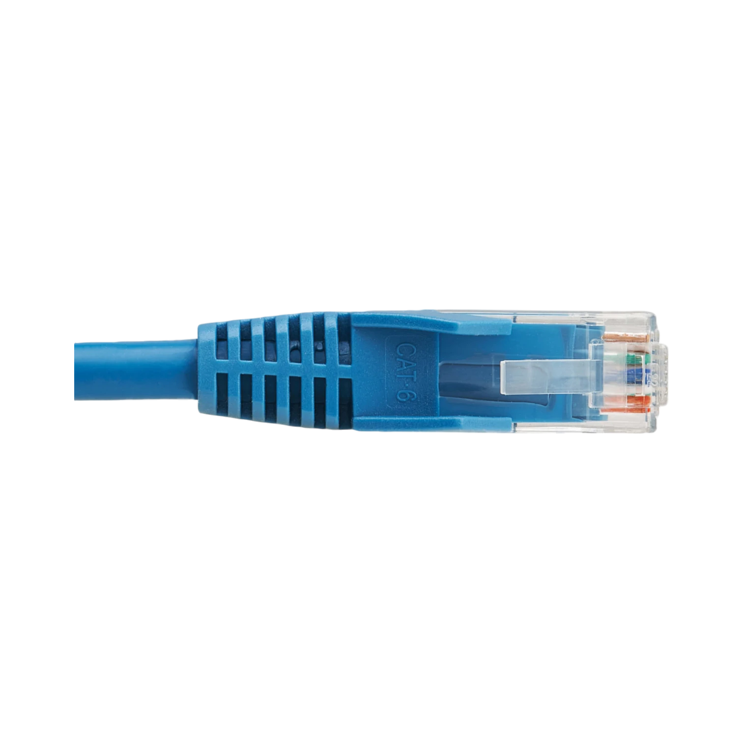 Tripp Lite Cat6 Gigabit Snagless Molded UTP Ethernet Cable (RJ45 M/M), PoE, LSZH, Blue, 0.5 m (1.6 ft.) — Being Shipped