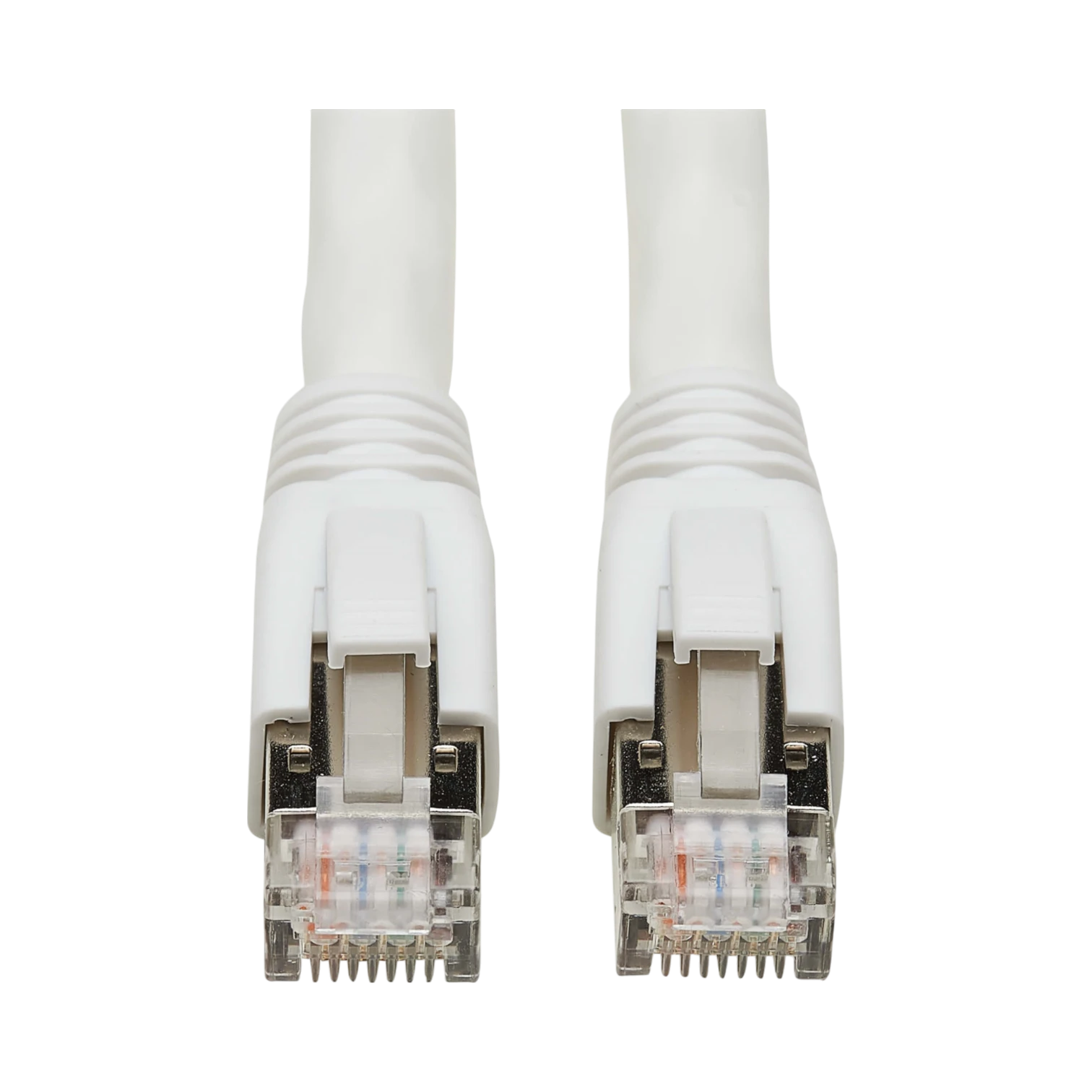 Tripp Lite Cat8 40G Snagless SSTP Ethernet Cable (RJ45 M/M), PoE, White, 15 ft. (4.6 m) — Being Shipped