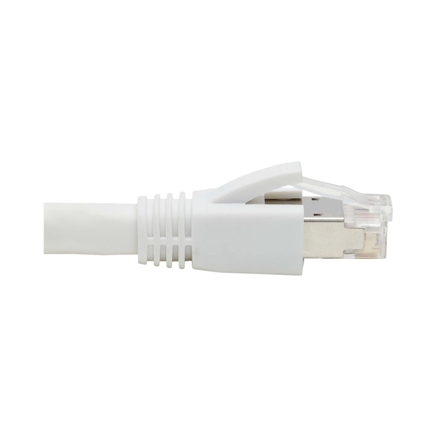 Tripp Lite Cat8 40G Snagless SSTP Ethernet Cable (RJ45 M/M), PoE, White, 15 ft. (4.6 m) — Being Shipped