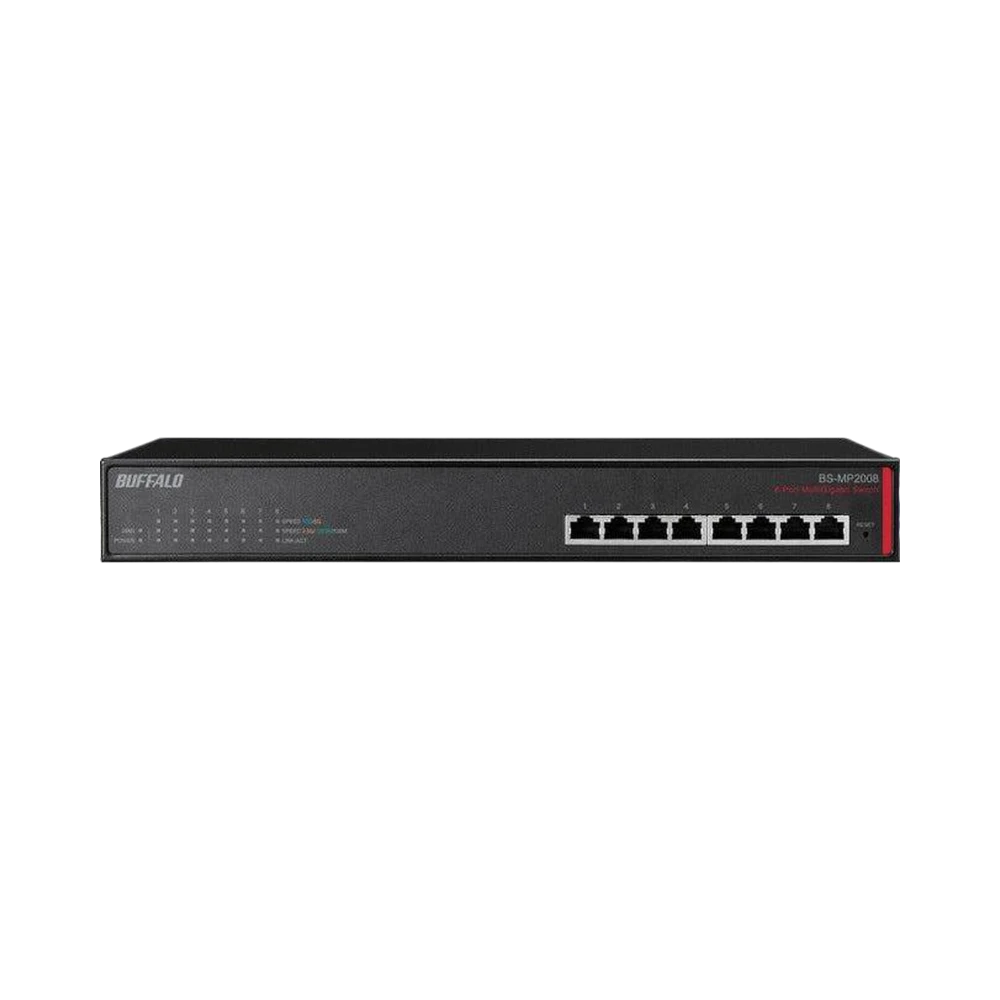 Buffalo BS-MP20 160 Gb/s 8-Port 10GbE Network Switch — Being Shipped